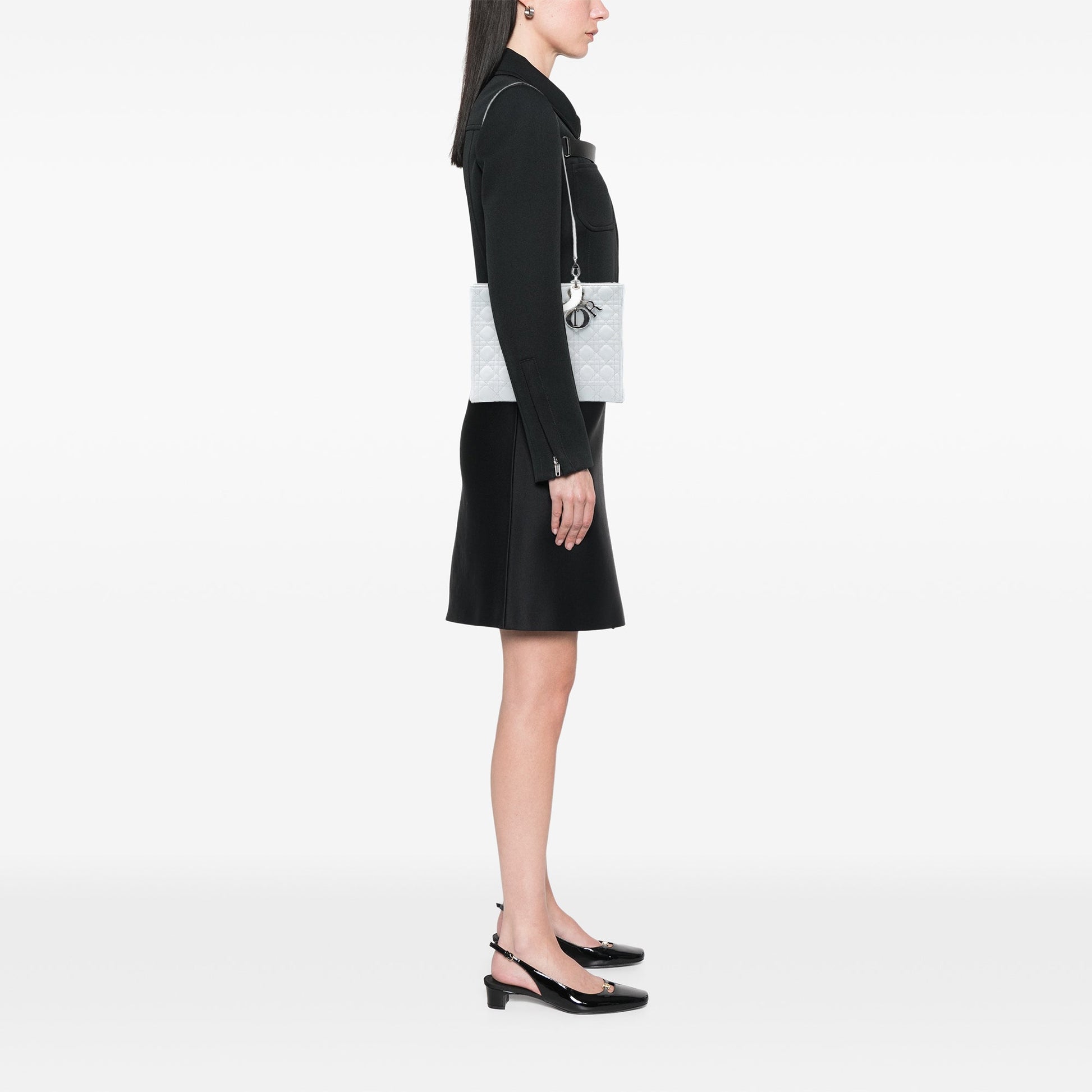 Dior Large Lambskin Cannage Lady Dior