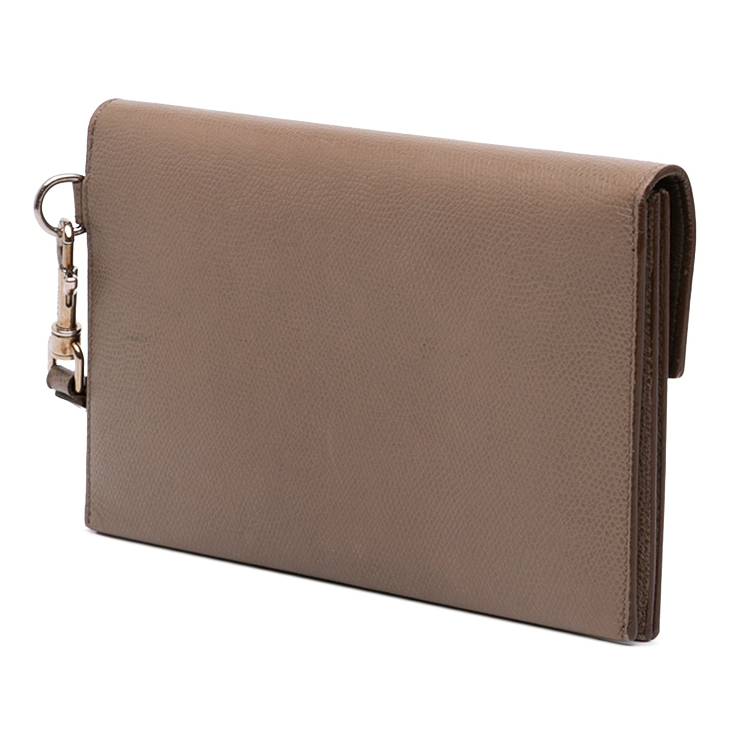 Celine Grained Calfskin Multifunction Clutch