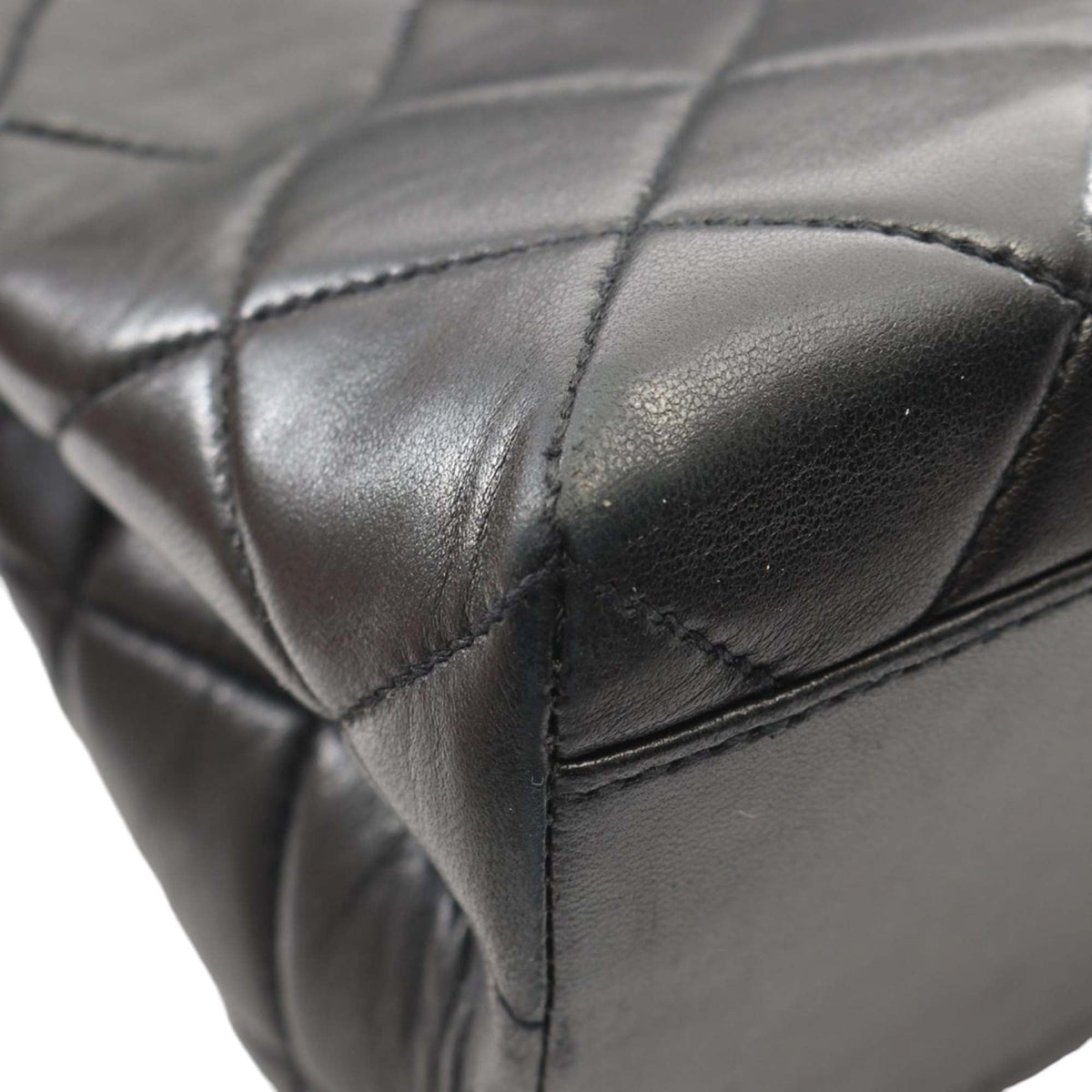 Chanel Quilted Lambskin Kelly Top Handle Bag