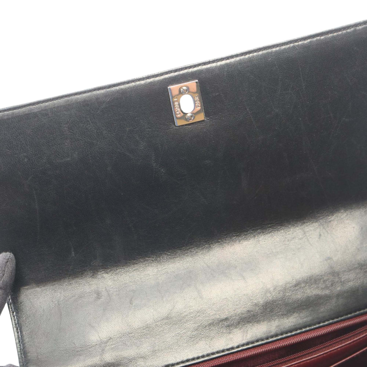 Chanel Quilted Lambskin Kelly Top Handle Bag