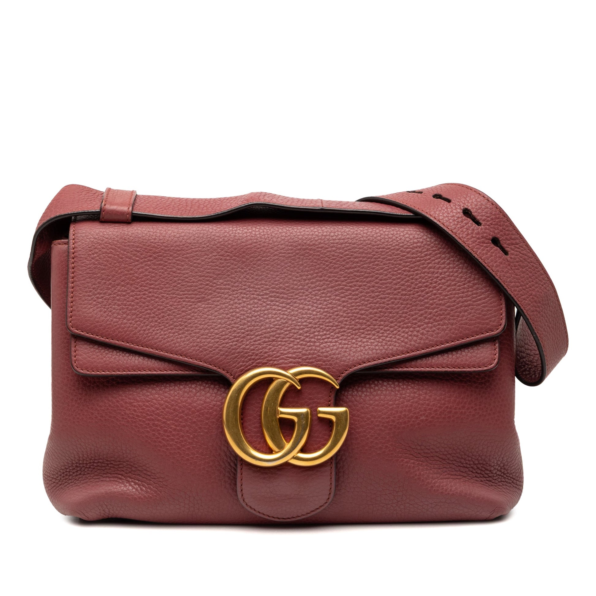 Gucci Small GG Marmont Leather Shoulder Bag
