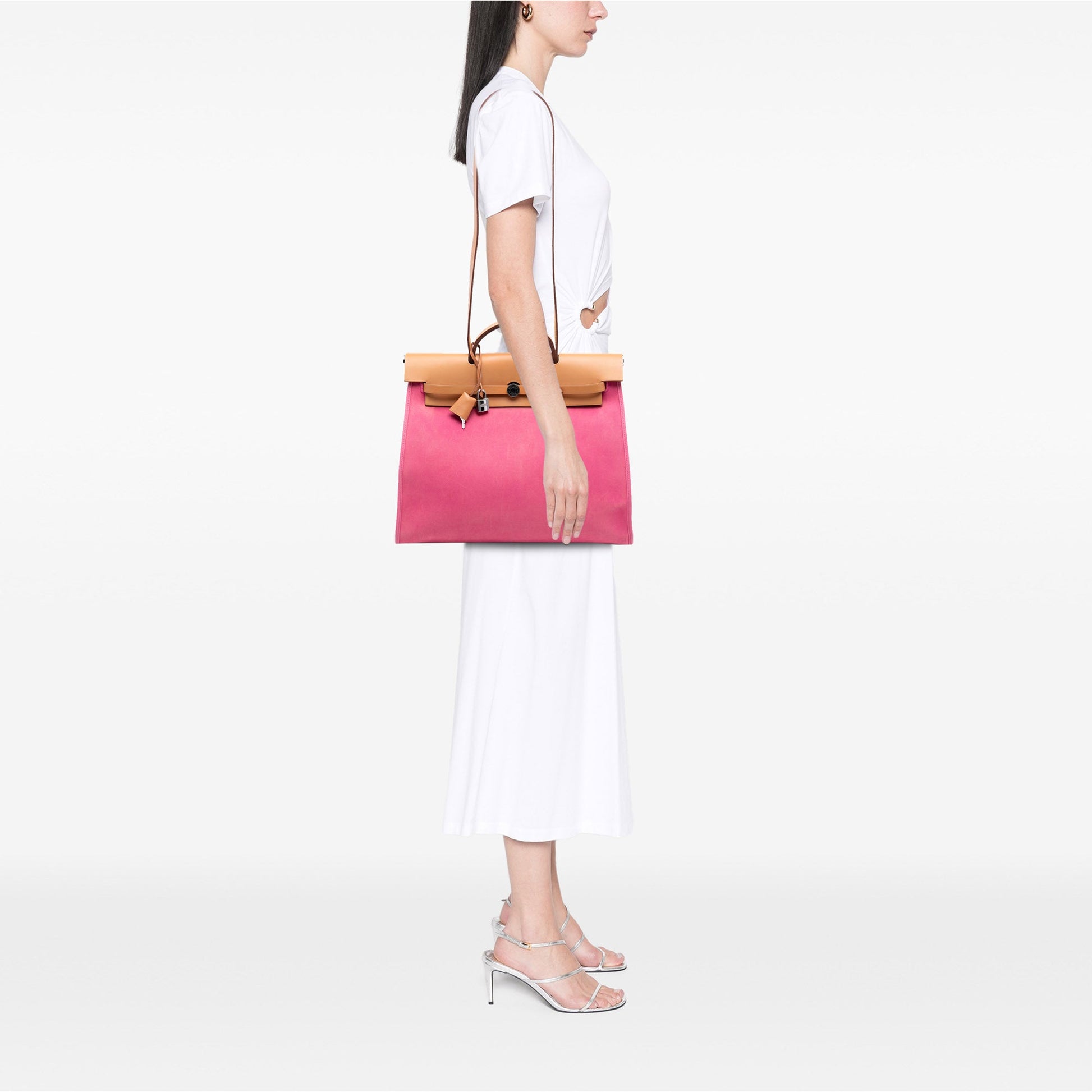 Hermès Toile Herbag Zip 39