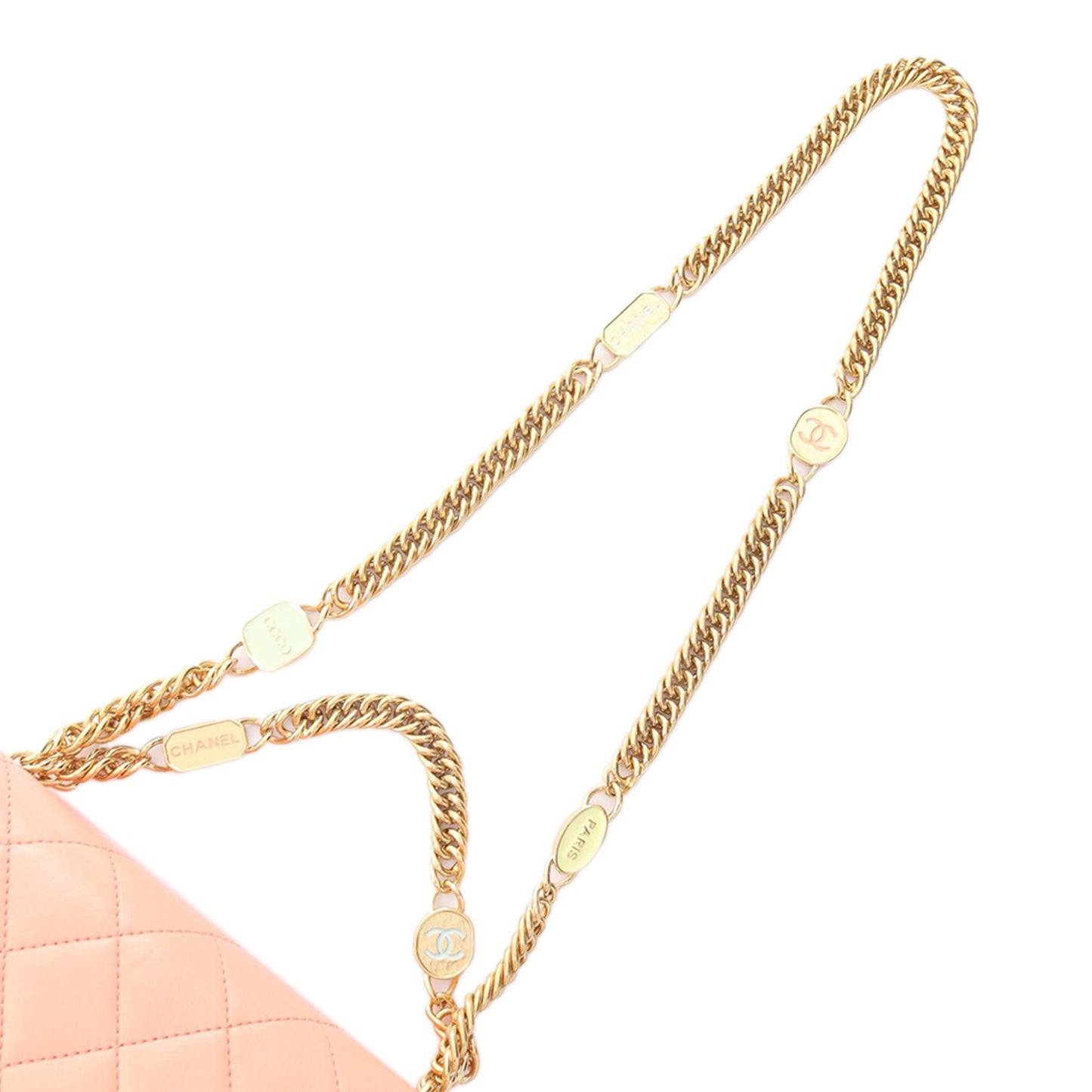 Chanel CC Quilted Lambskin Flap