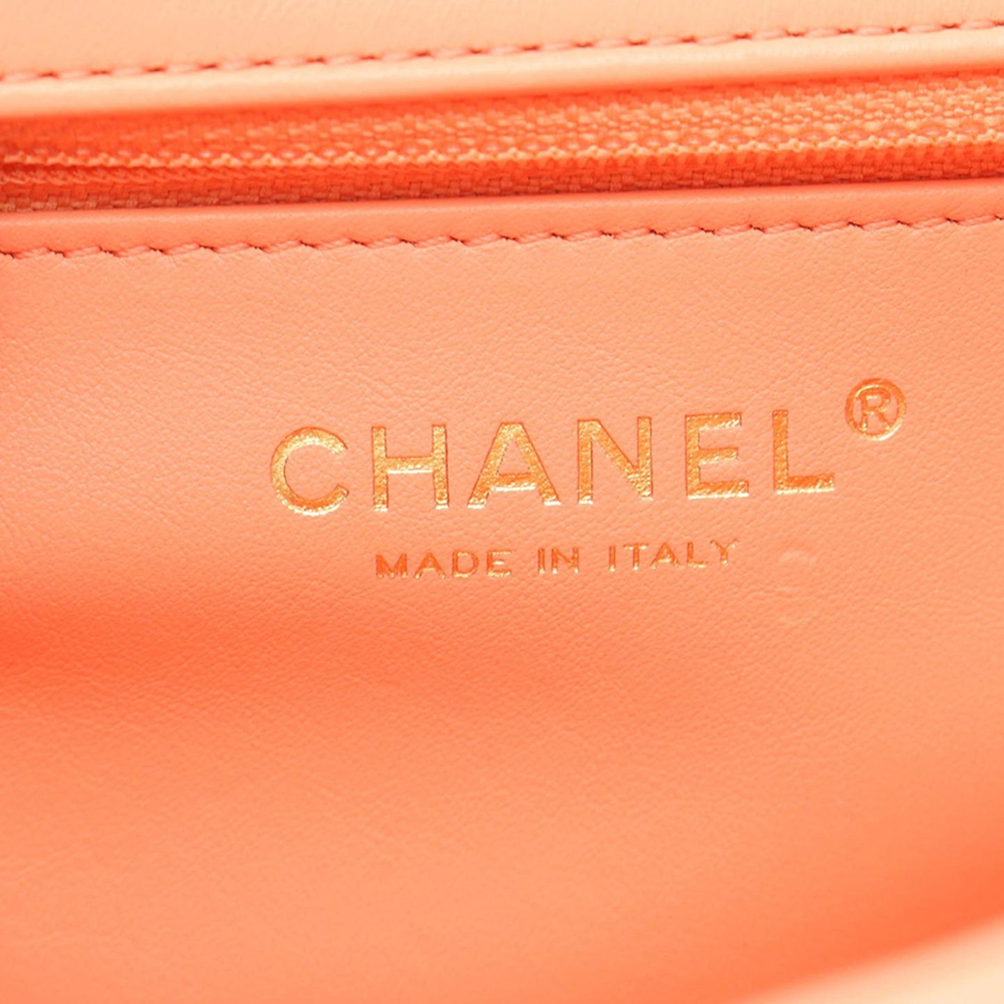Chanel CC Quilted Lambskin Flap
