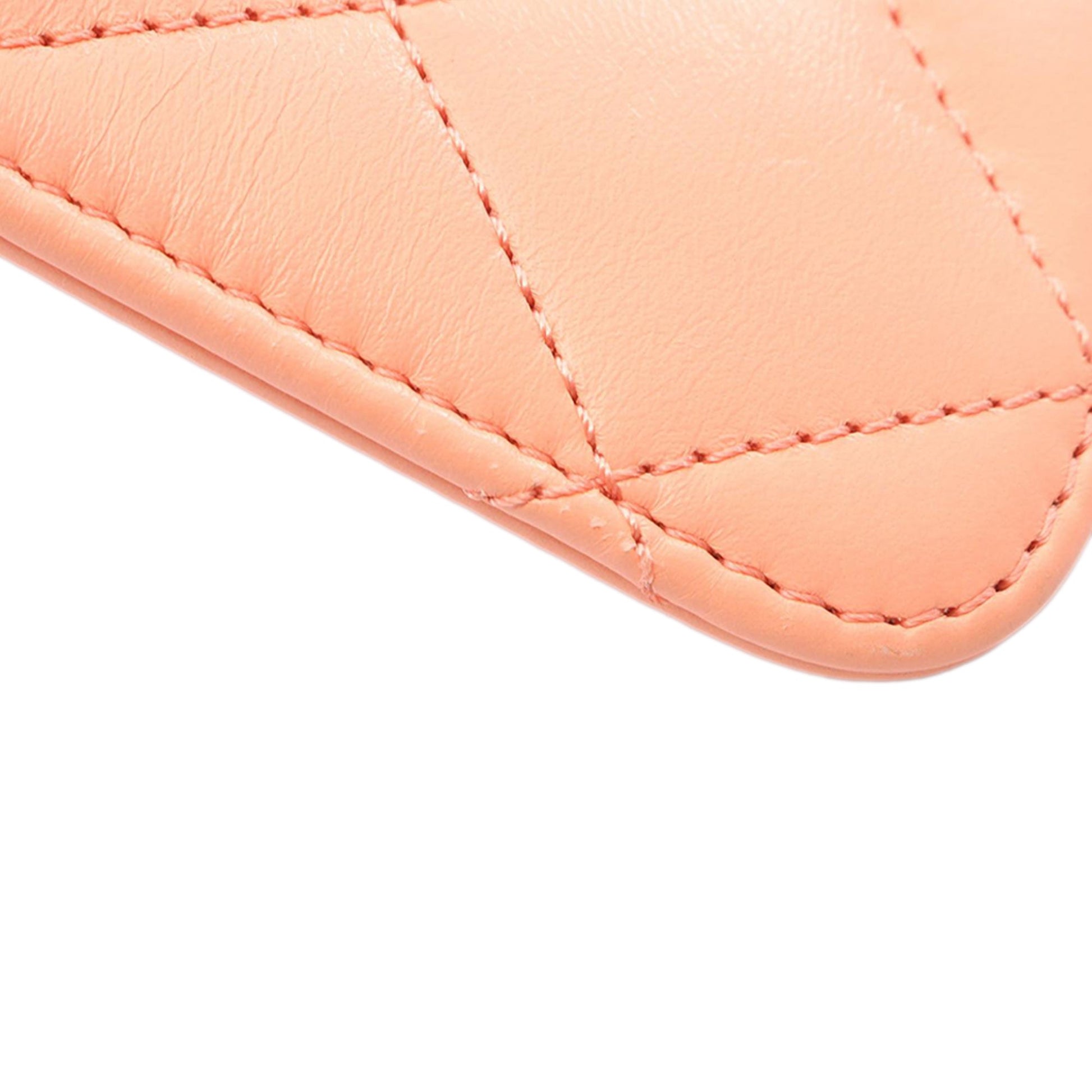 Chanel CC Quilted Lambskin Flap