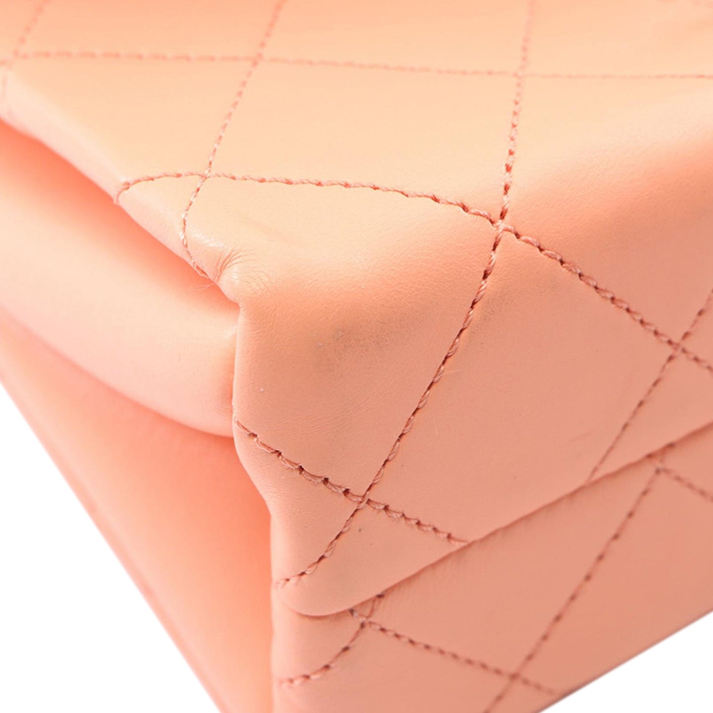Chanel CC Quilted Lambskin Flap