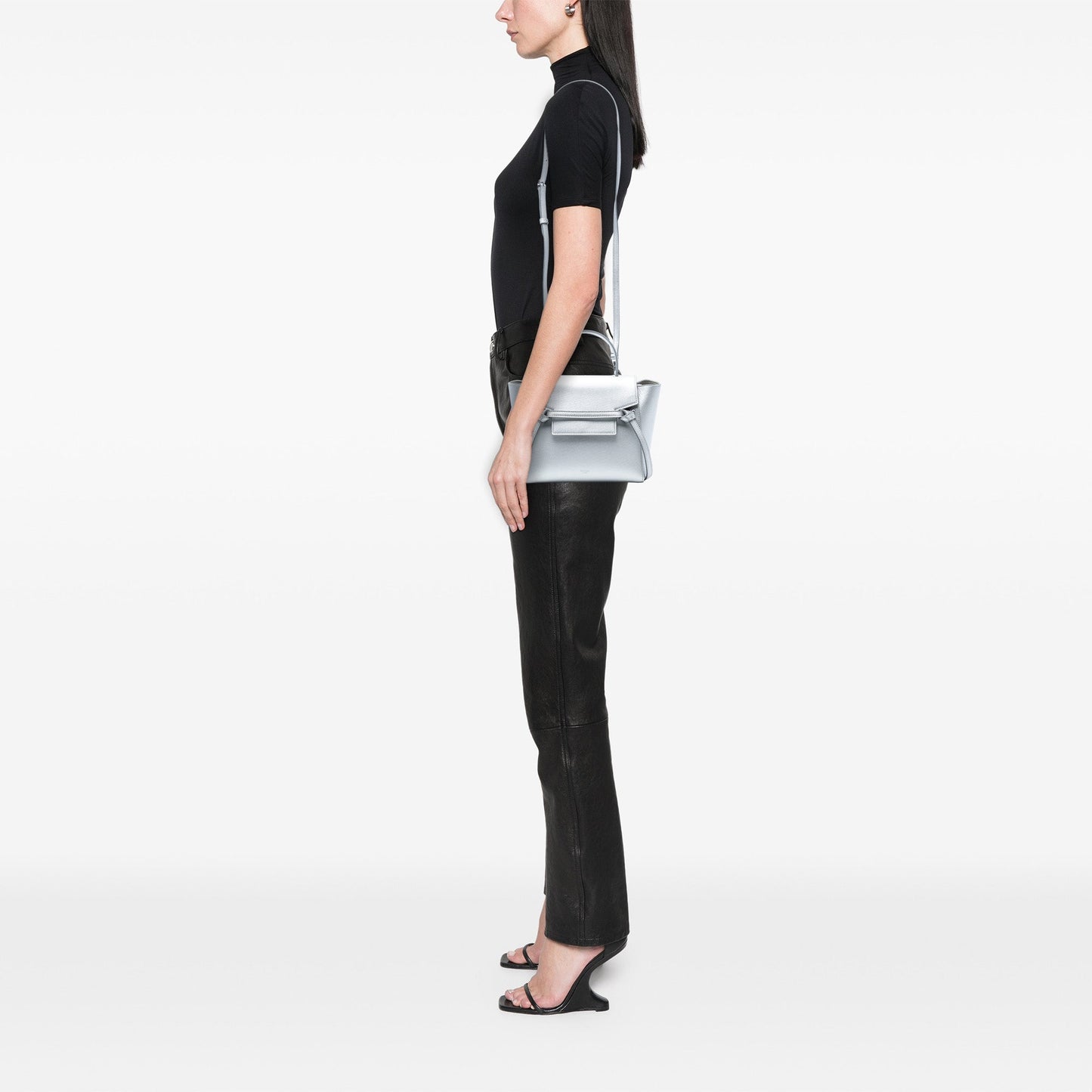 Celine Nano Laminated Calfskin Belt Bag