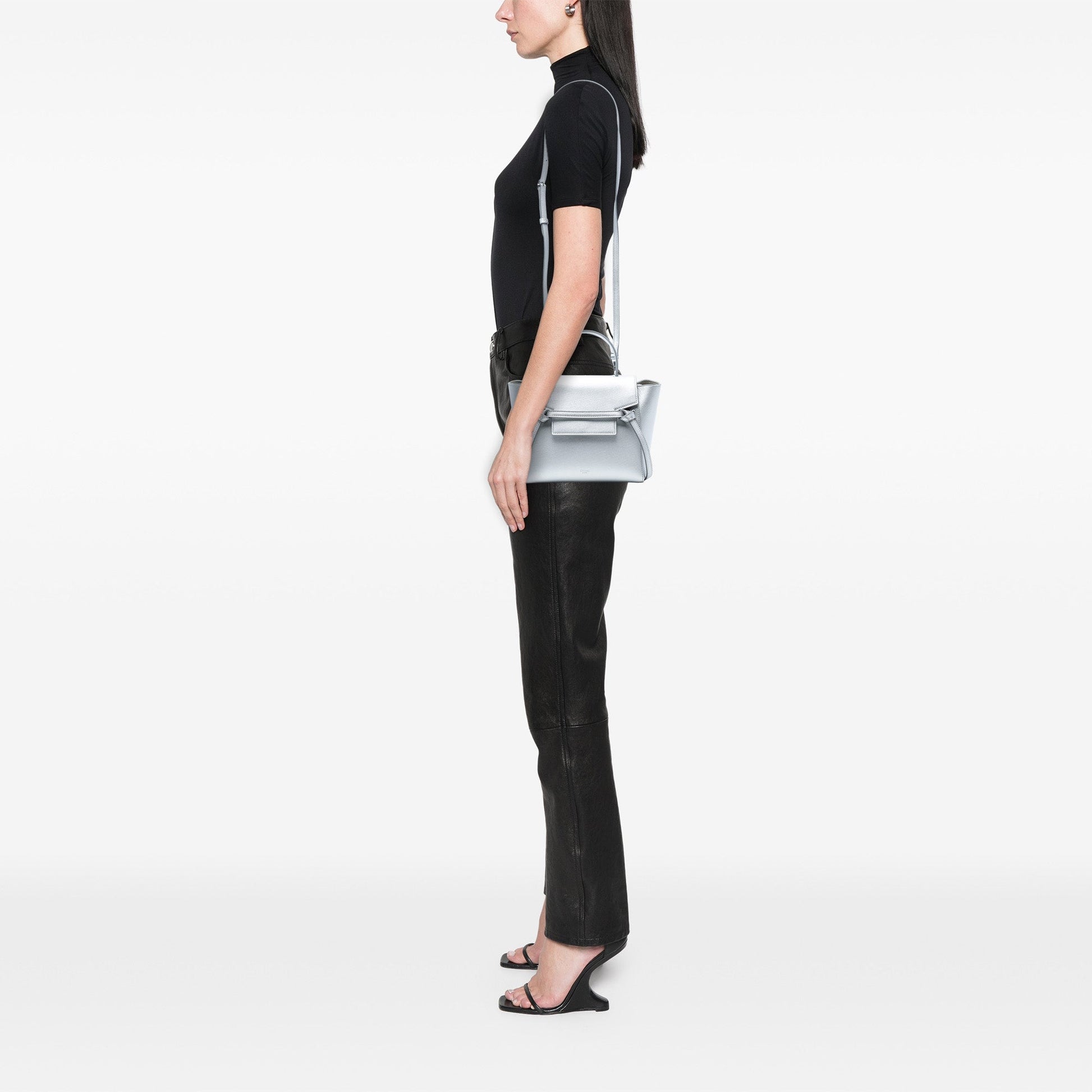 Celine Nano Laminated Calfskin Belt Bag