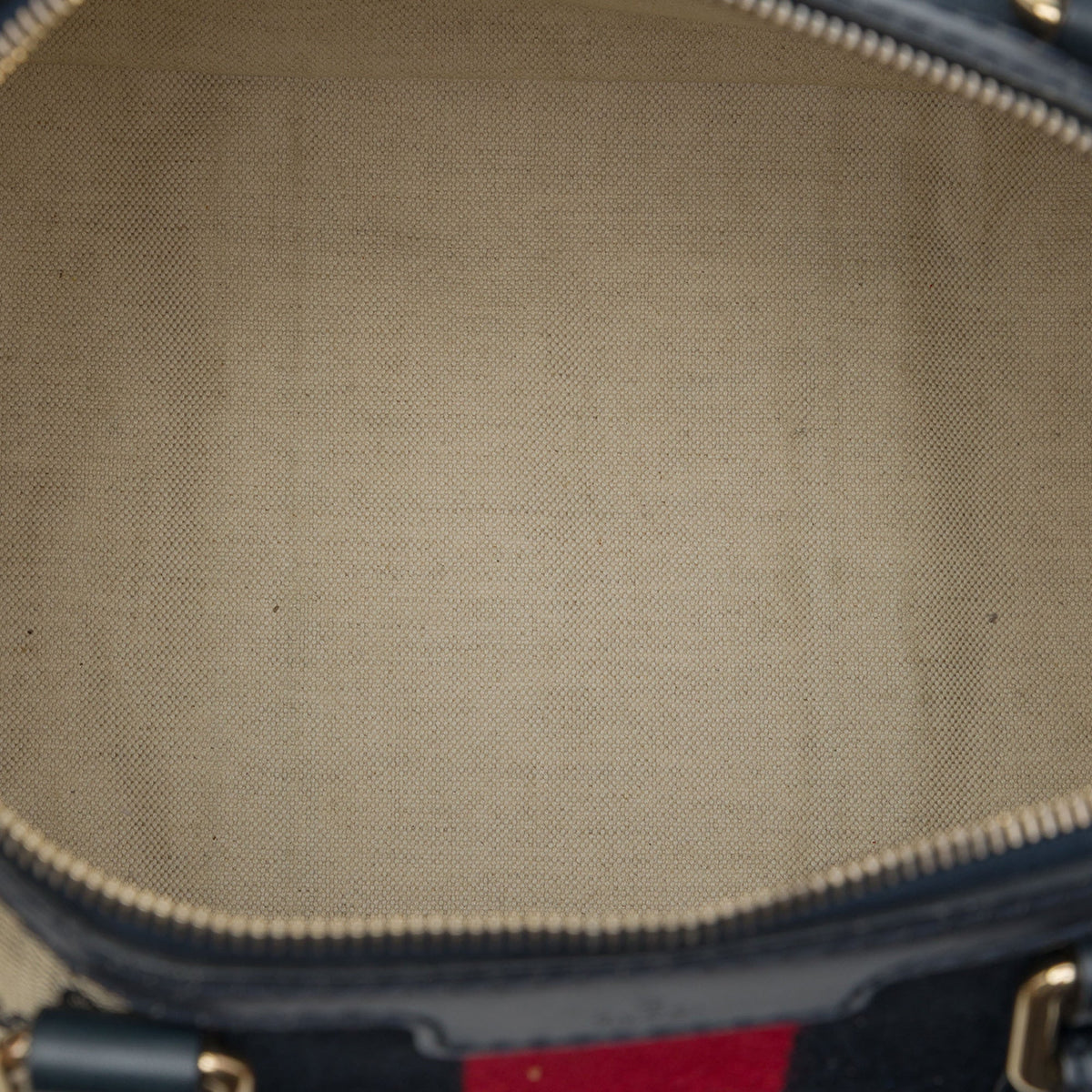 Gucci Medium GG Canvas Web Joy Boston Bag — Beige