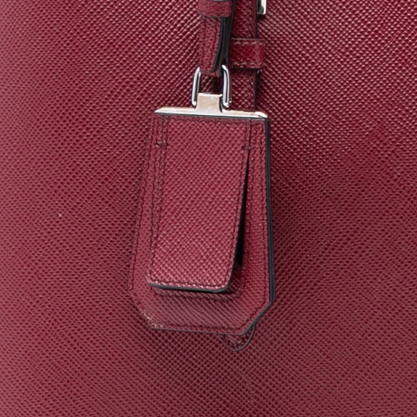 Prada Medium Saffiano Cuir Double Handle Satchel