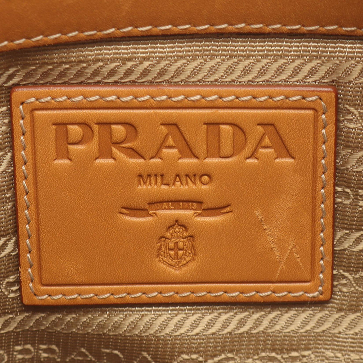 Prada Canvas Canapa Logo Crossbody — Beige