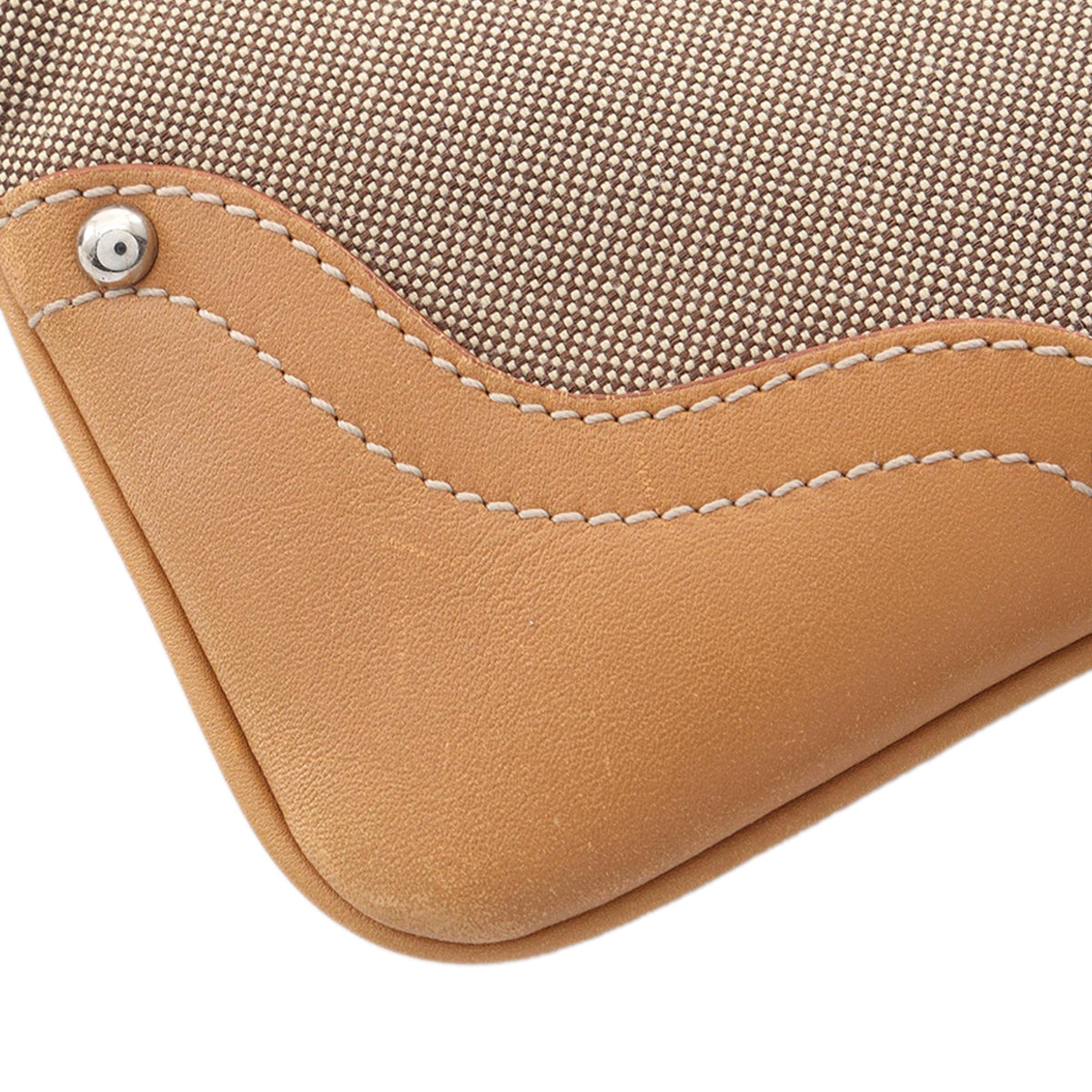 Prada Canvas Canapa Logo Crossbody — Beige