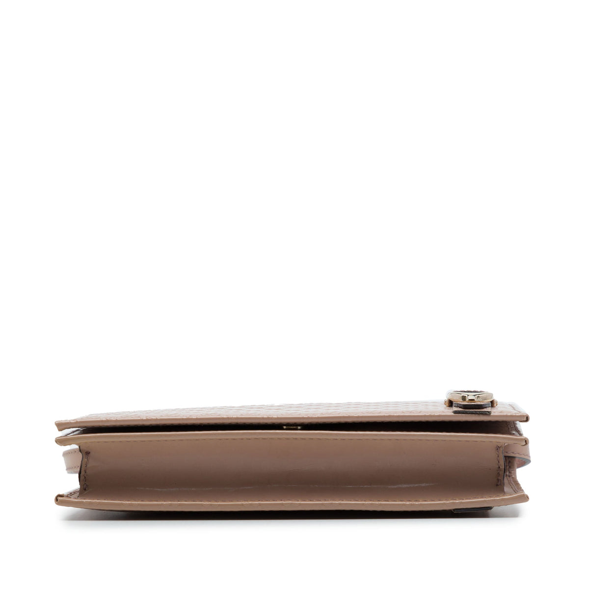 Gucci Patent Microguccissima Stirrup Crossbody