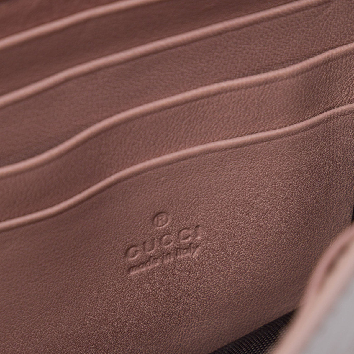 Gucci Patent Microguccissima Stirrup Crossbody