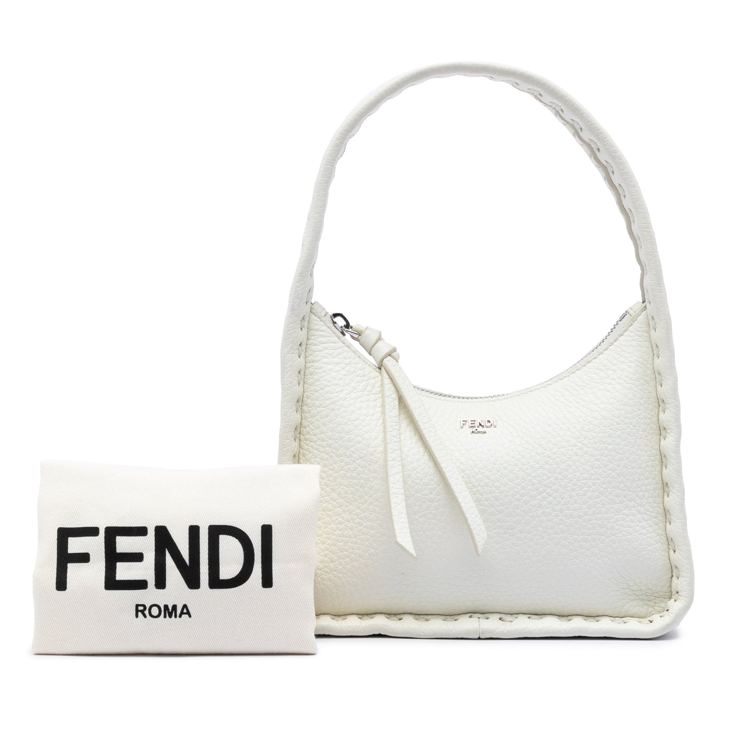 Fendi Mini Cuoio Romano Selleria Fendessence Handbag