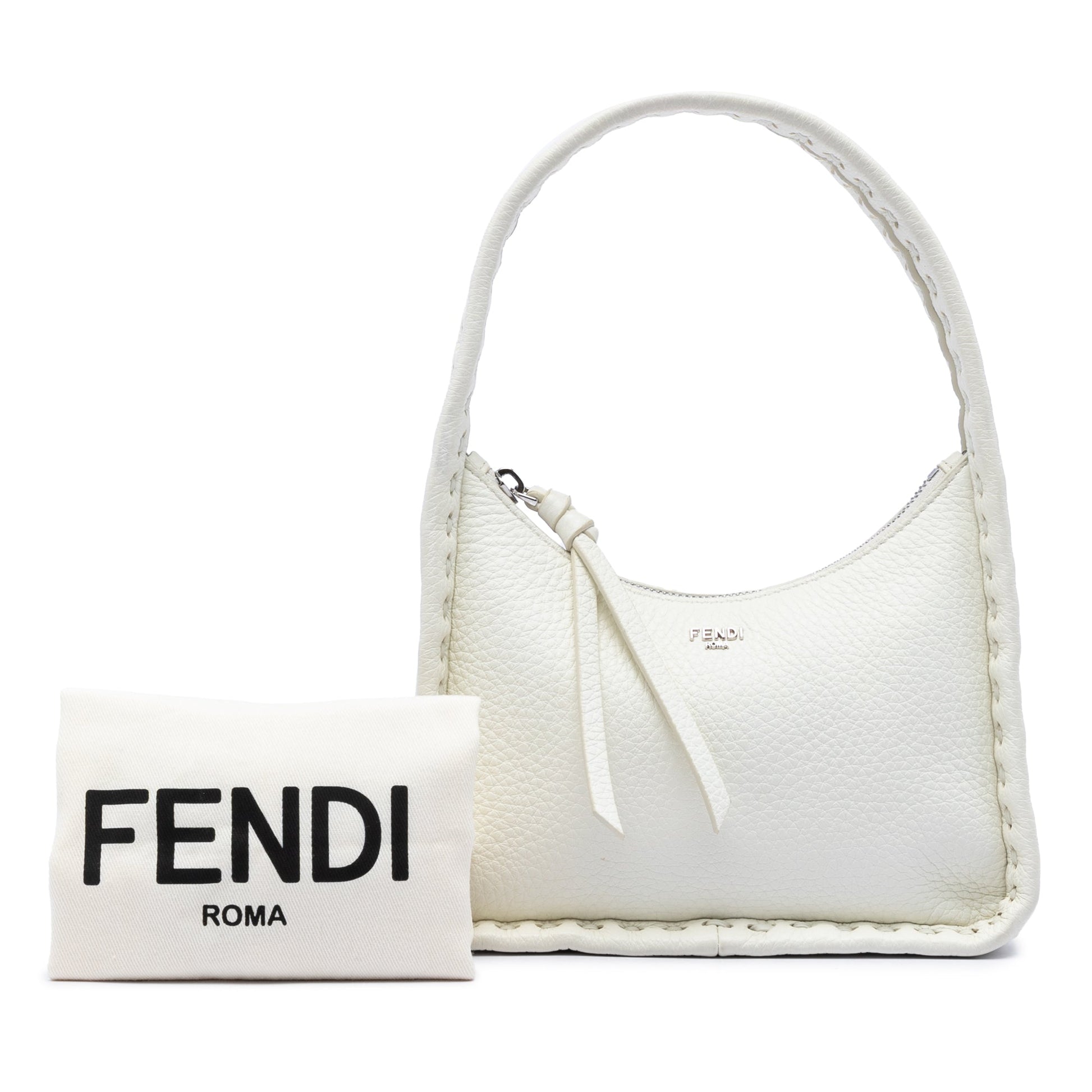 Fendi Mini Cuoio Romano Selleria Fendessence Handbag