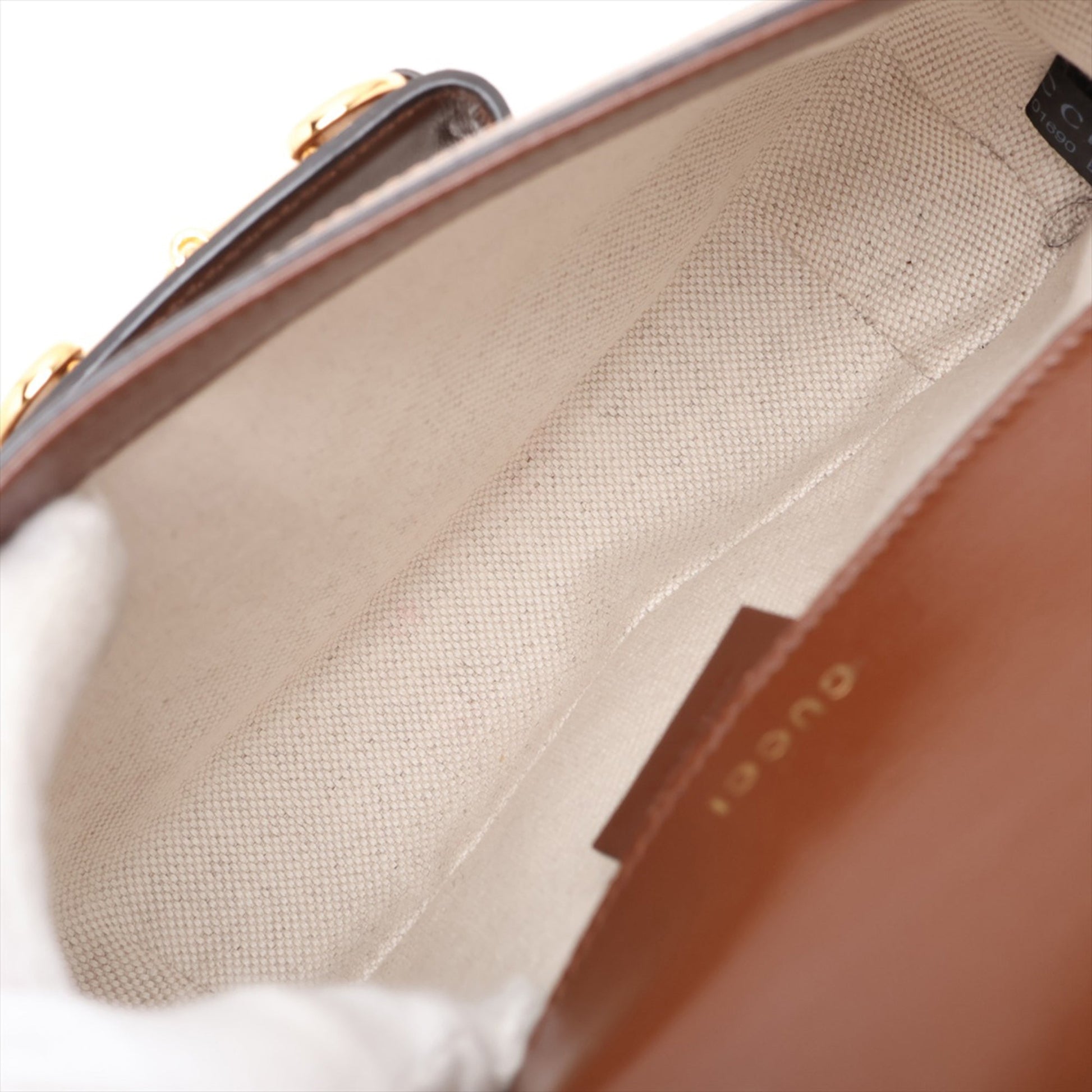 Gucci Small GG Supreme Horsebit 1955 Crossbody