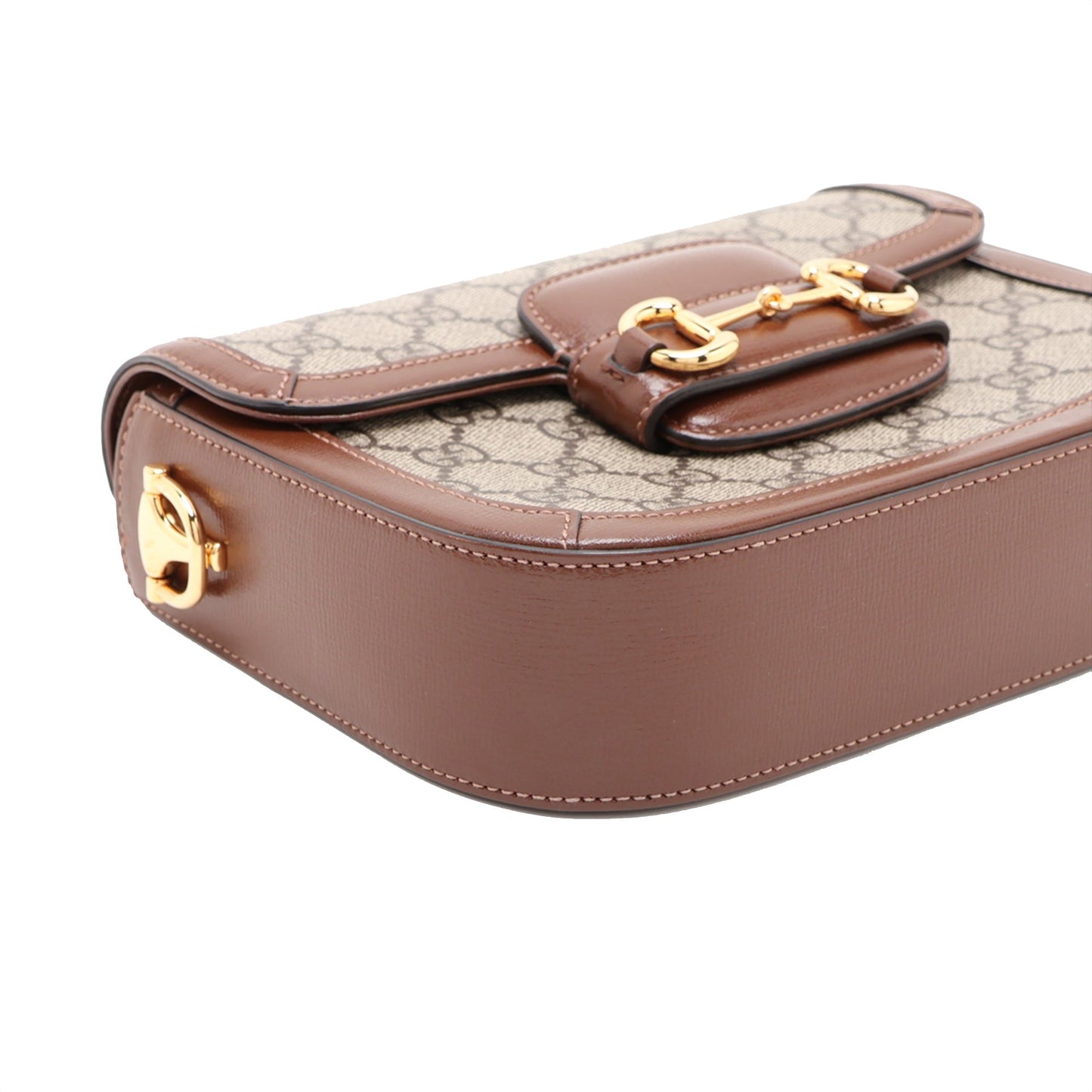 Gucci Small GG Supreme Horsebit 1955 Crossbody
