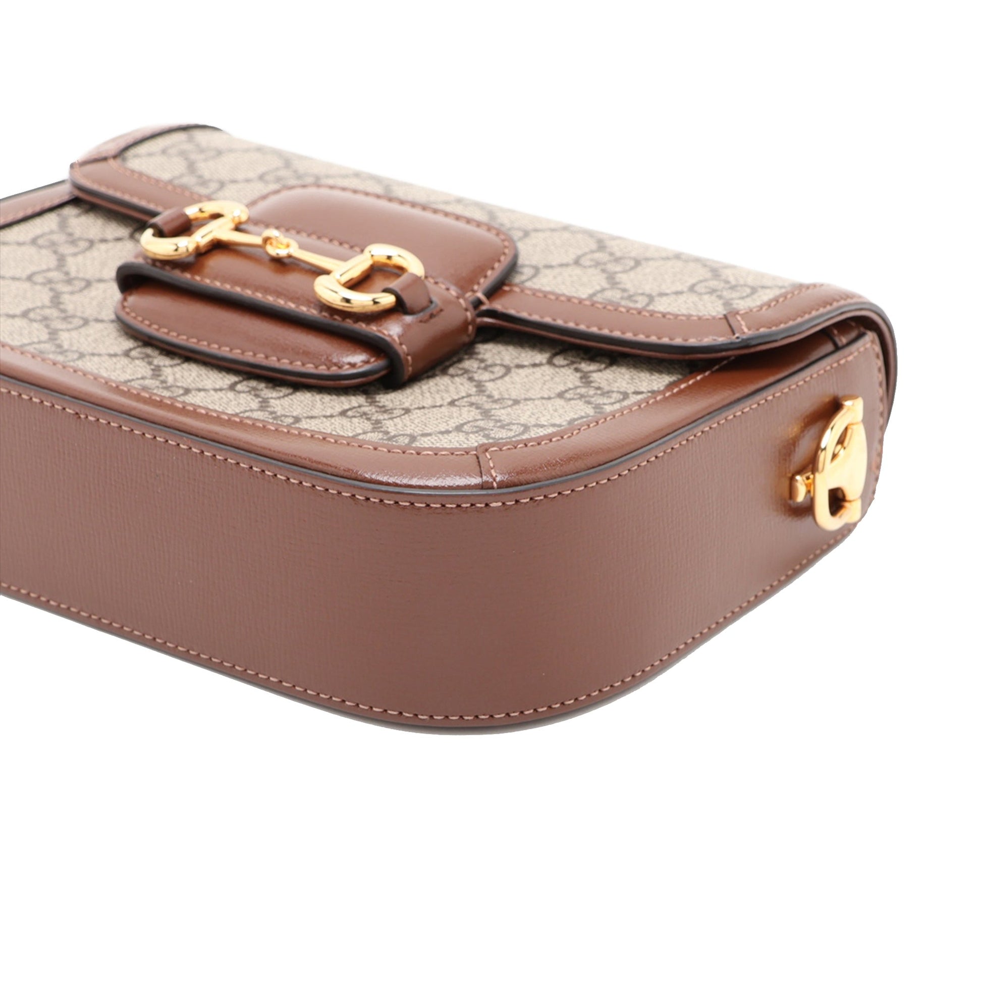 Gucci Small GG Supreme Horsebit 1955 Crossbody