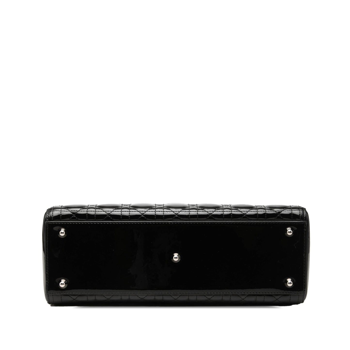 Dior Large Patent Cannage Lady Dior