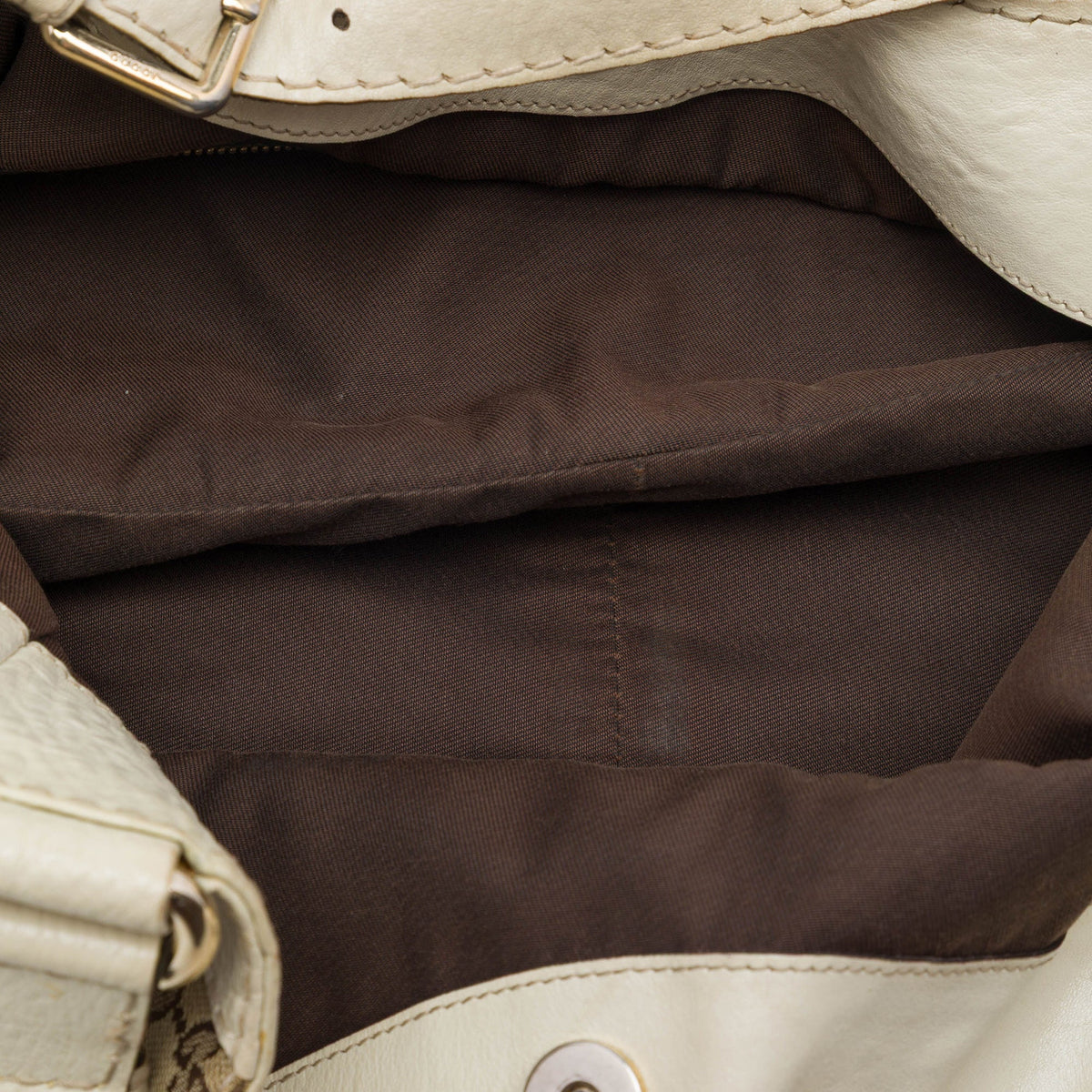 Gucci GG Canvas Charlotte Tote — Beige