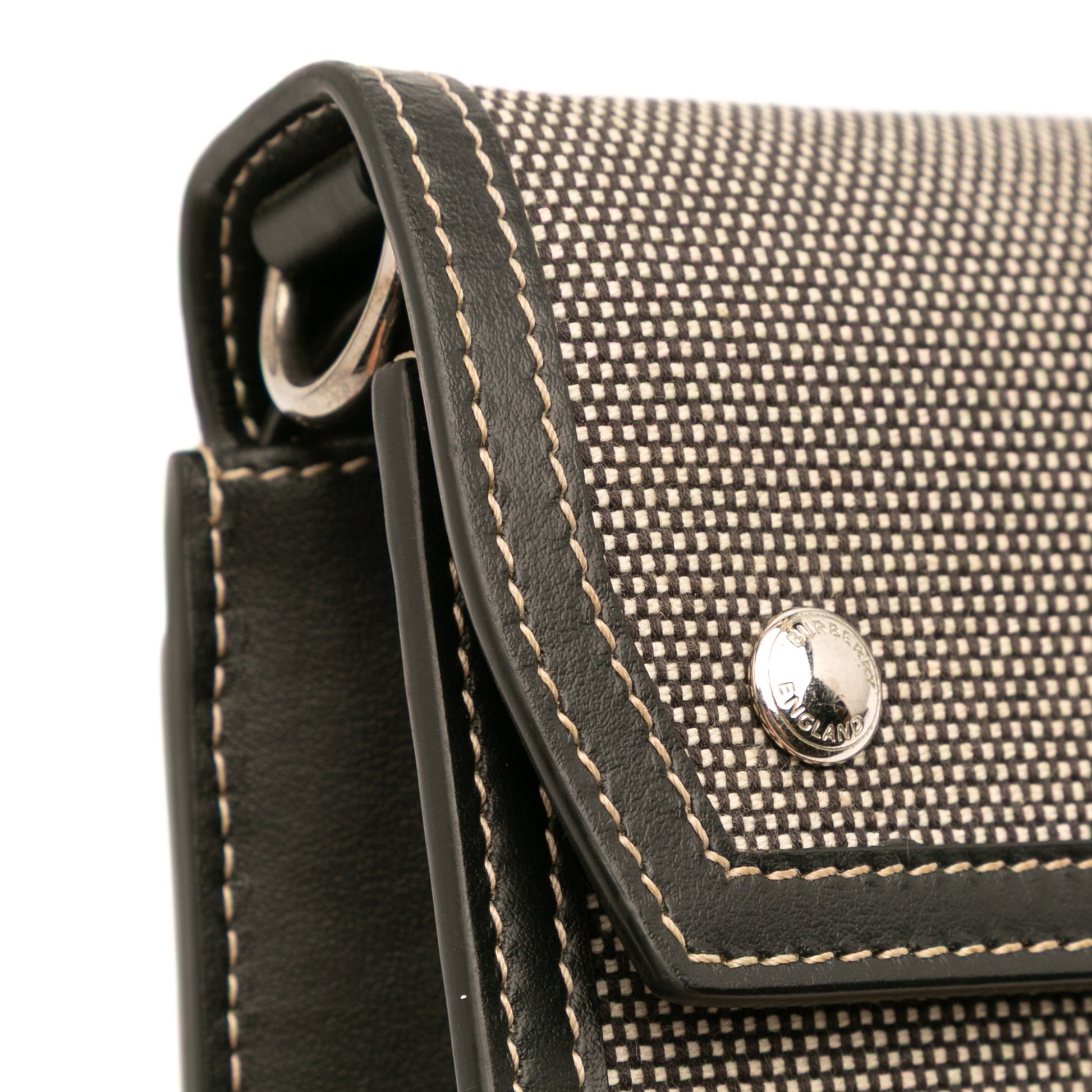 Burberry Canvas Horseferry Note Crossbody
