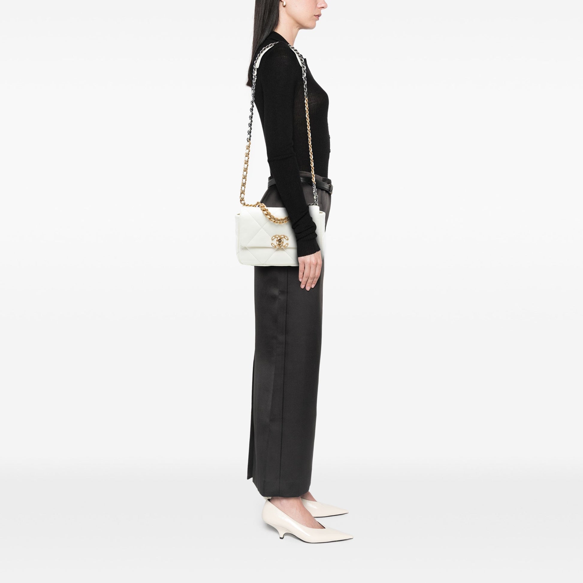 Chanel Medium Lambskin 19 Flap