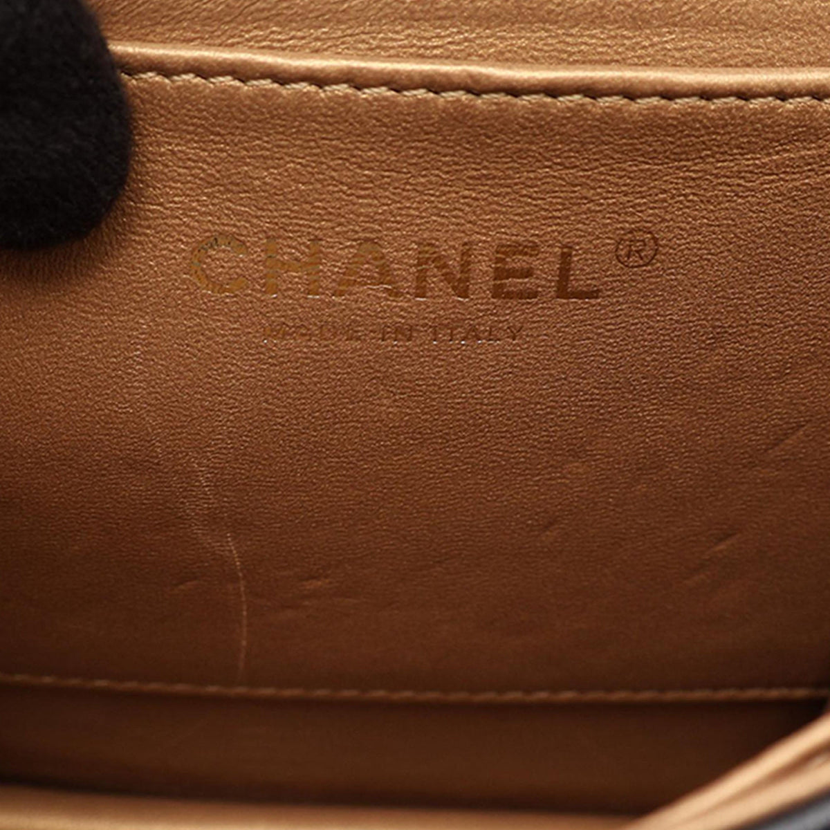 Chanel Small Chic Pearls Flap — Black