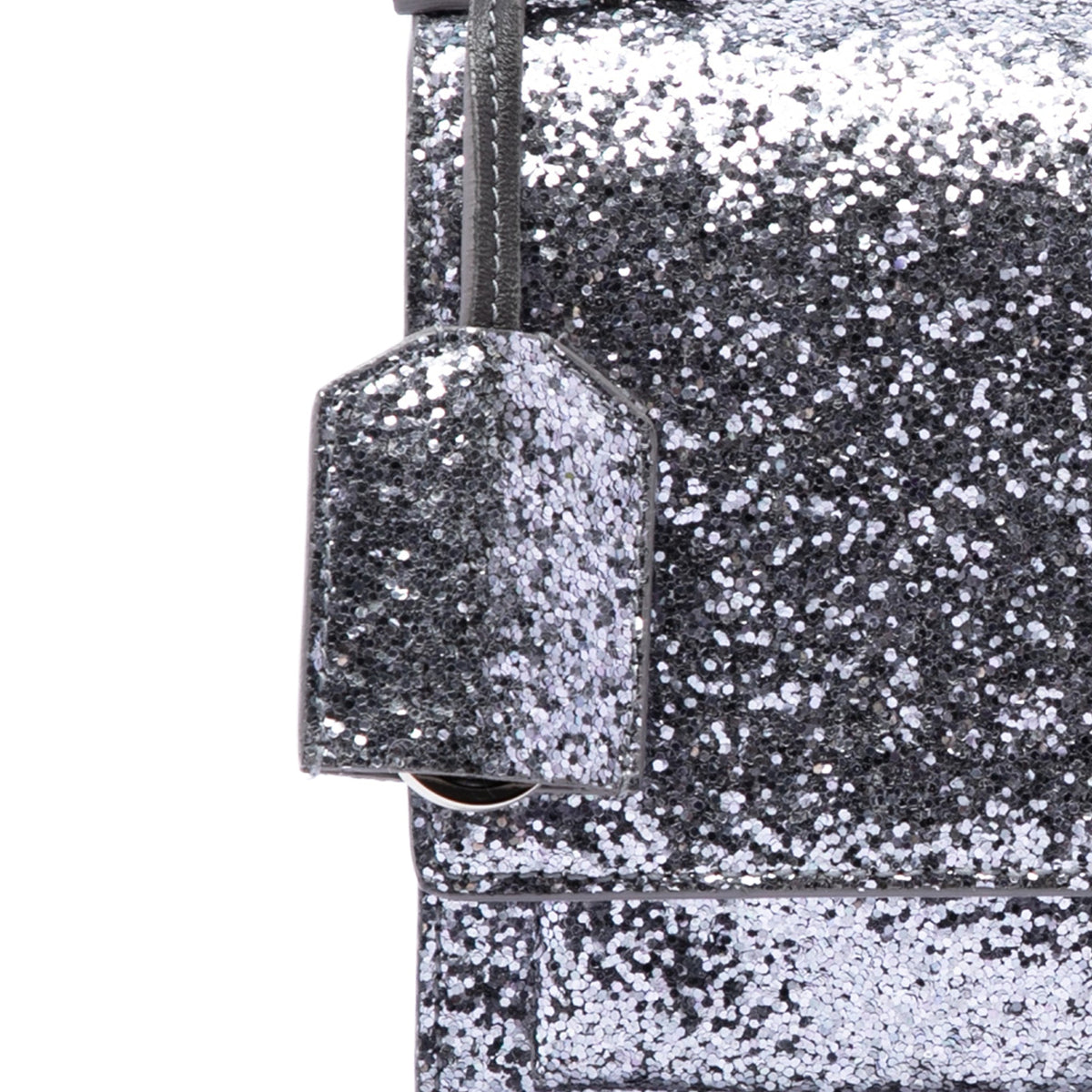 Saint Laurent Small Glitter Leather Monogram Sunset Crossbody