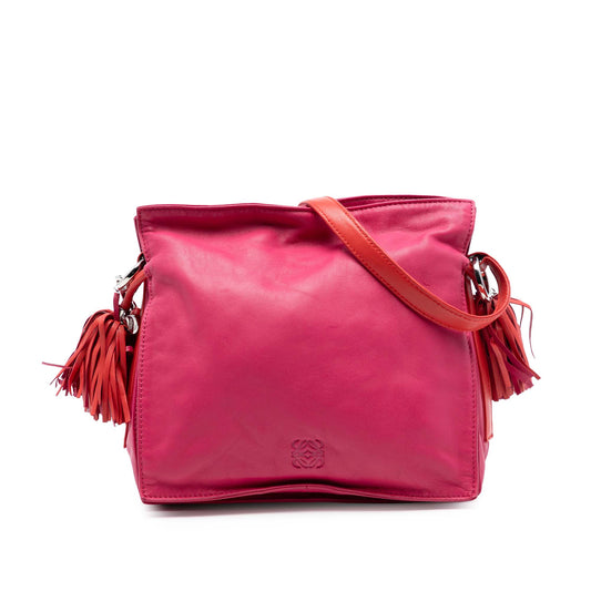 LOEWE Nappa Flamenco Tassel 22 Crossbody