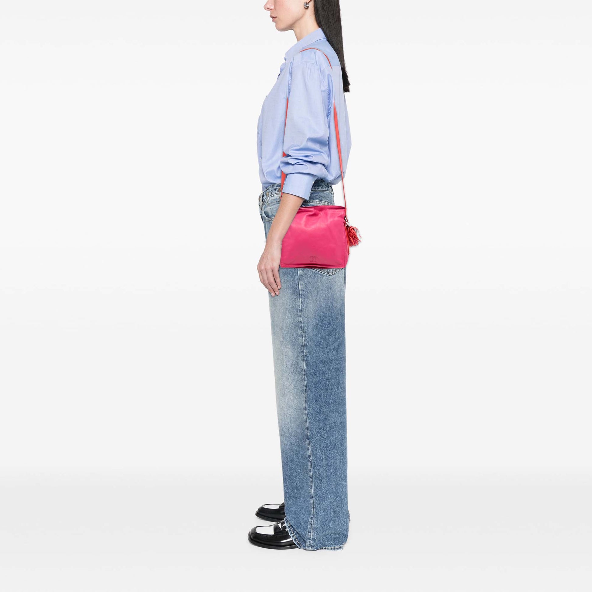 LOEWE Nappa Flamenco Tassel 22 Crossbody