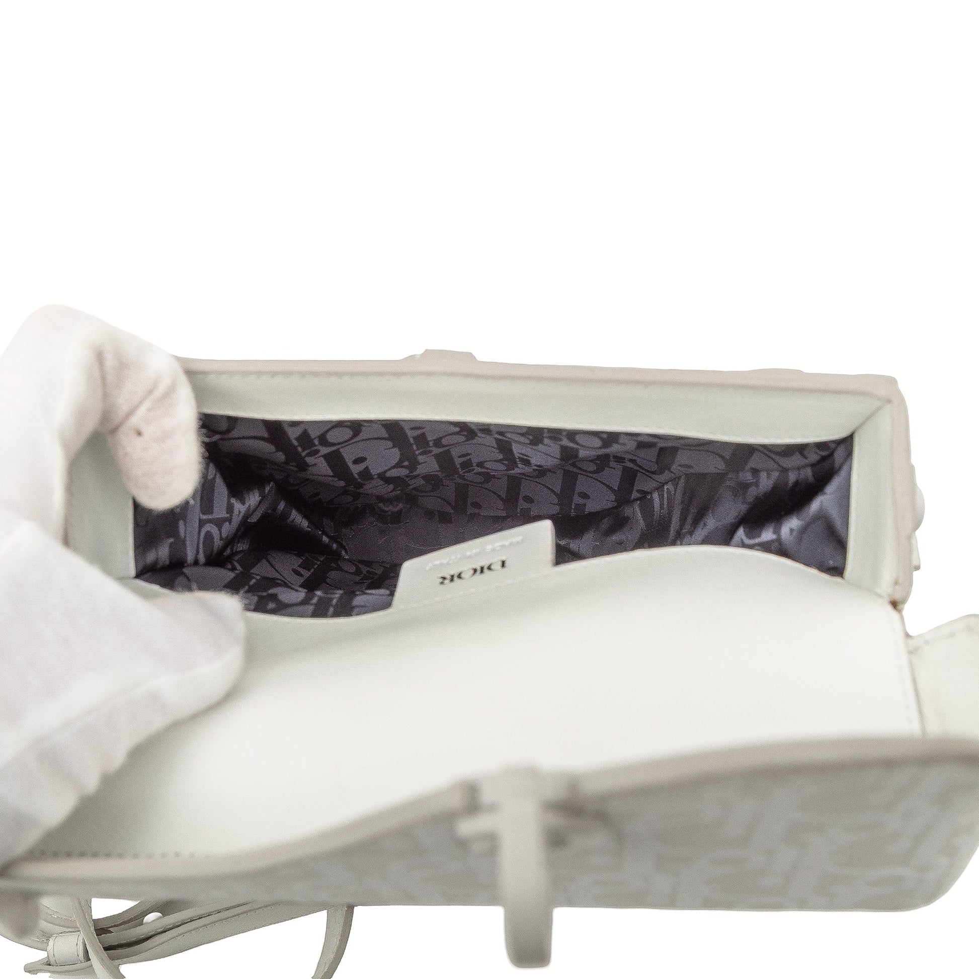 Dior Oblique Calfskin Saddle Boxy Crossbody