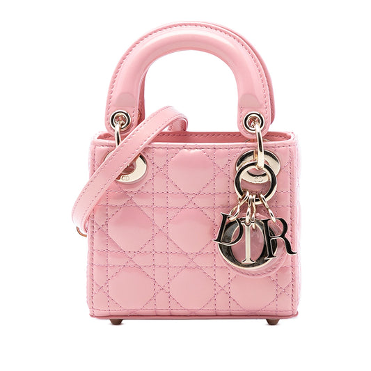 Dior Micro Patent Cannage Lady Dior