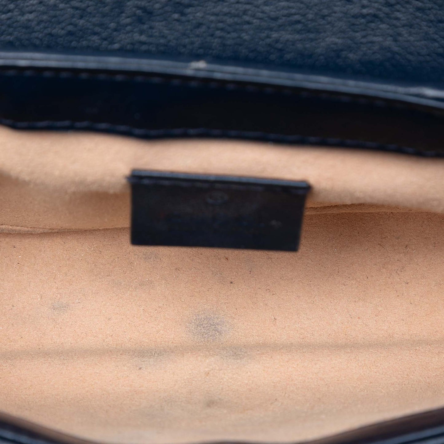 Gucci Super Mini GG Marmont Matelasse Leather Torchon Flap Crossbody