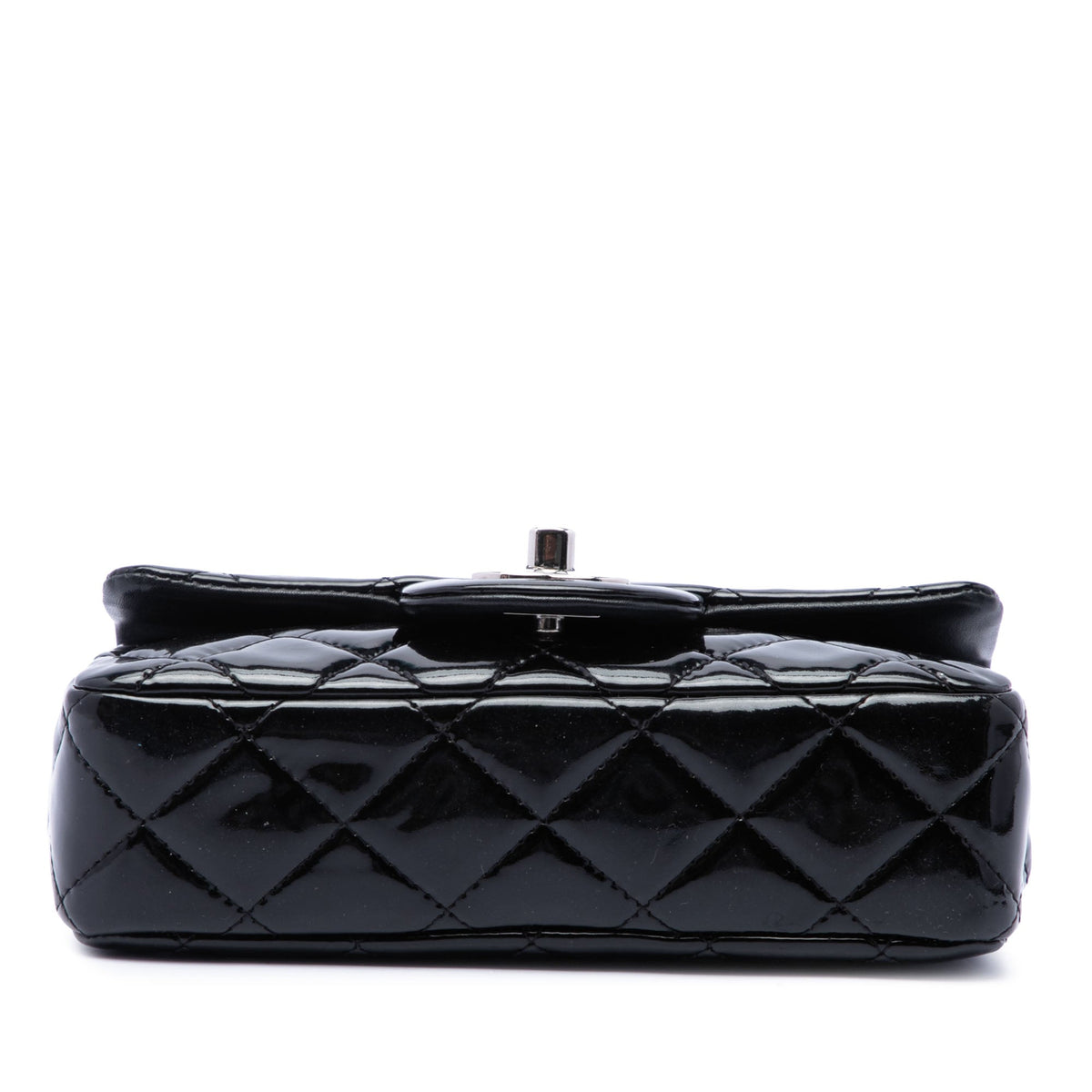 Chanel Extra Mini Rectangular Classic Patent Single Flap