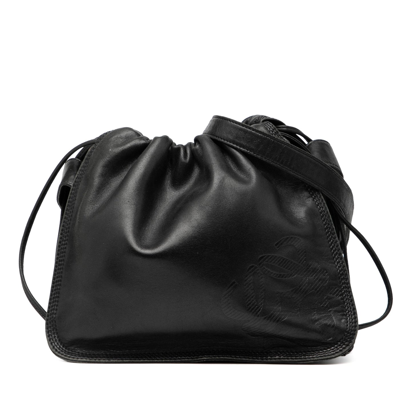 LOEWE Nappa Anagram Drawstring Crossbody