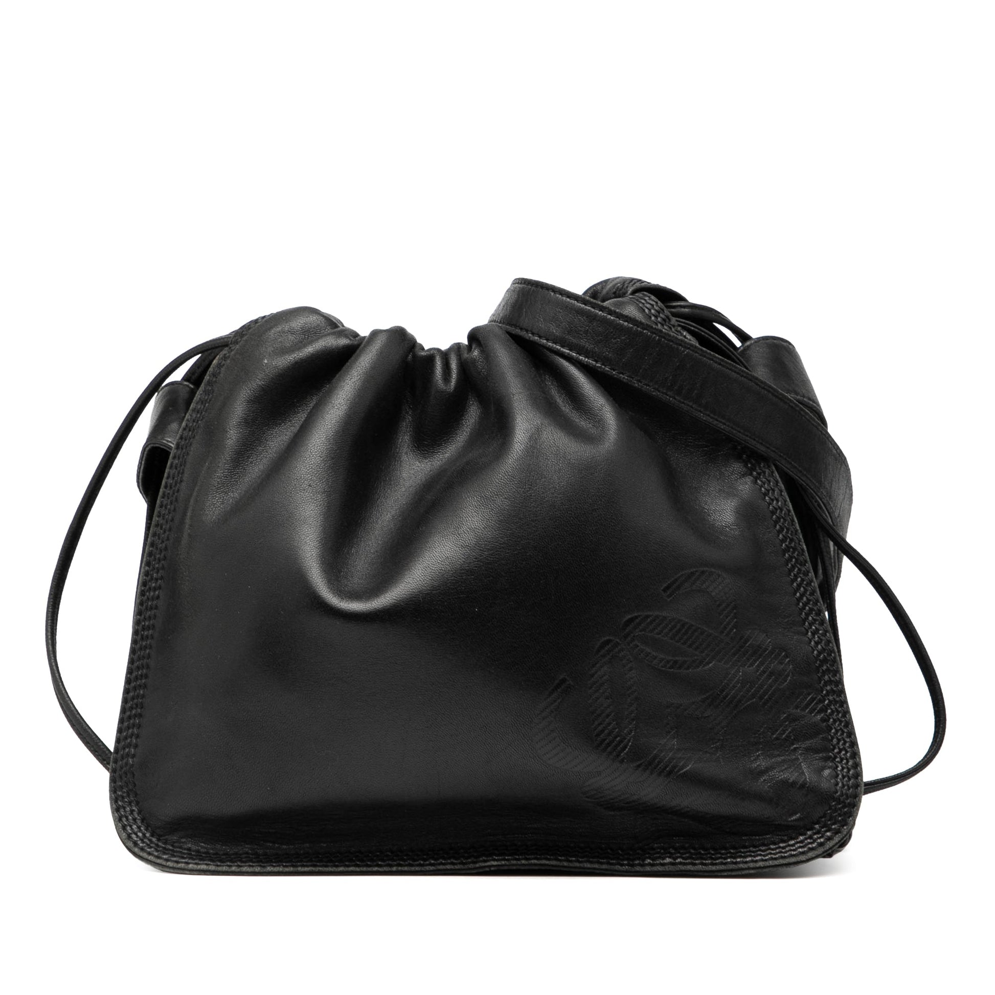 LOEWE Nappa Anagram Drawstring Crossbody