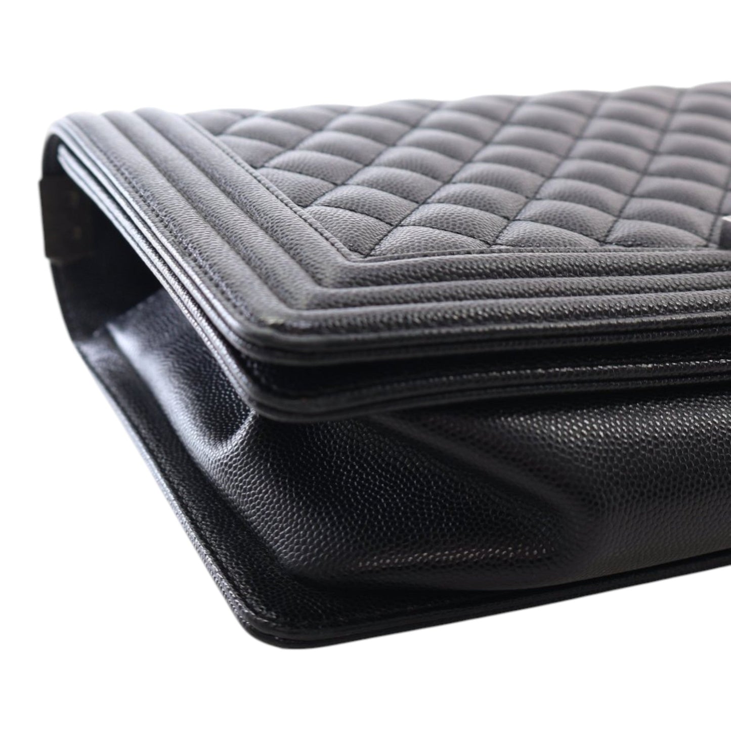 Chanel Medium Quilted Caviar Boy Flap