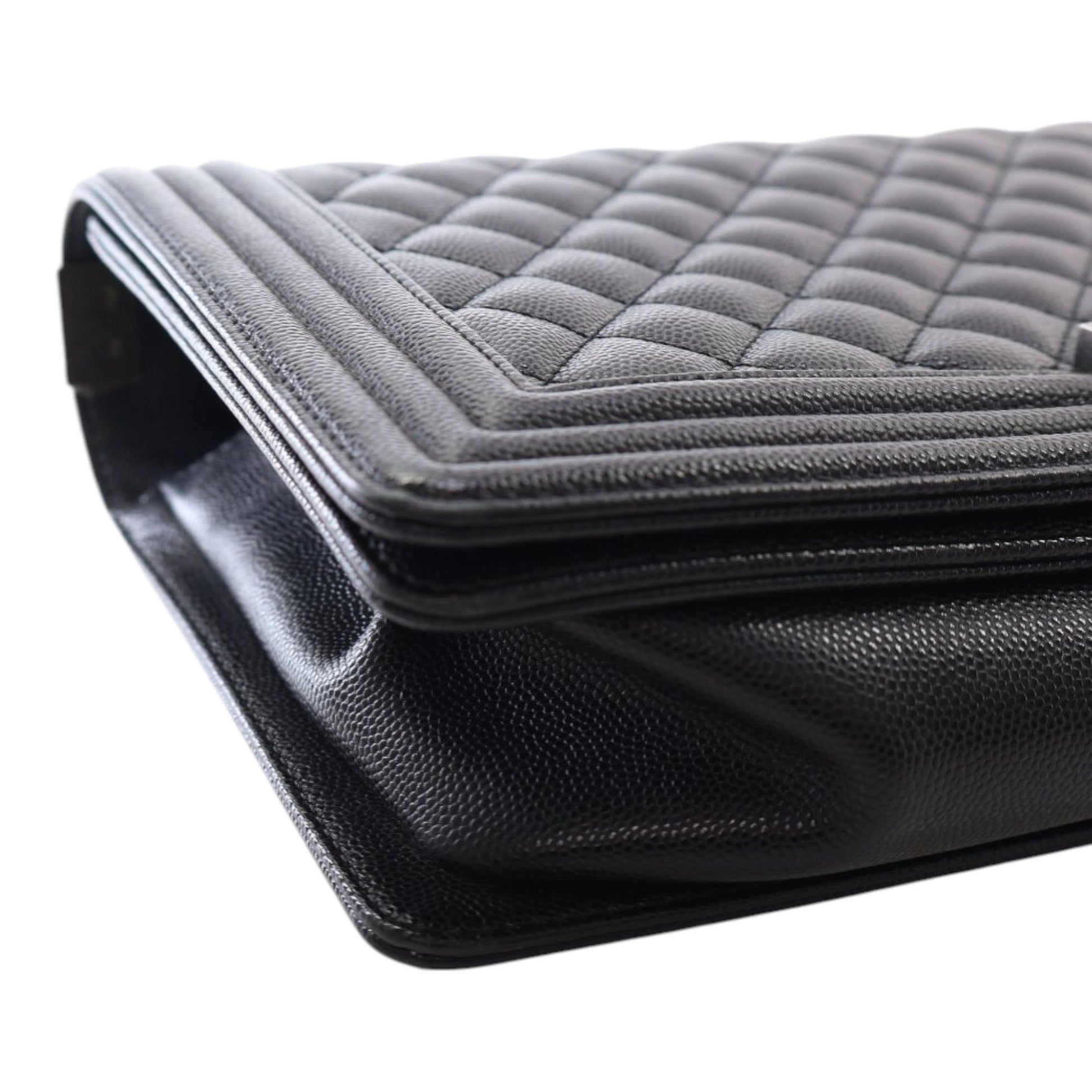 Chanel Medium Quilted Caviar Boy Flap