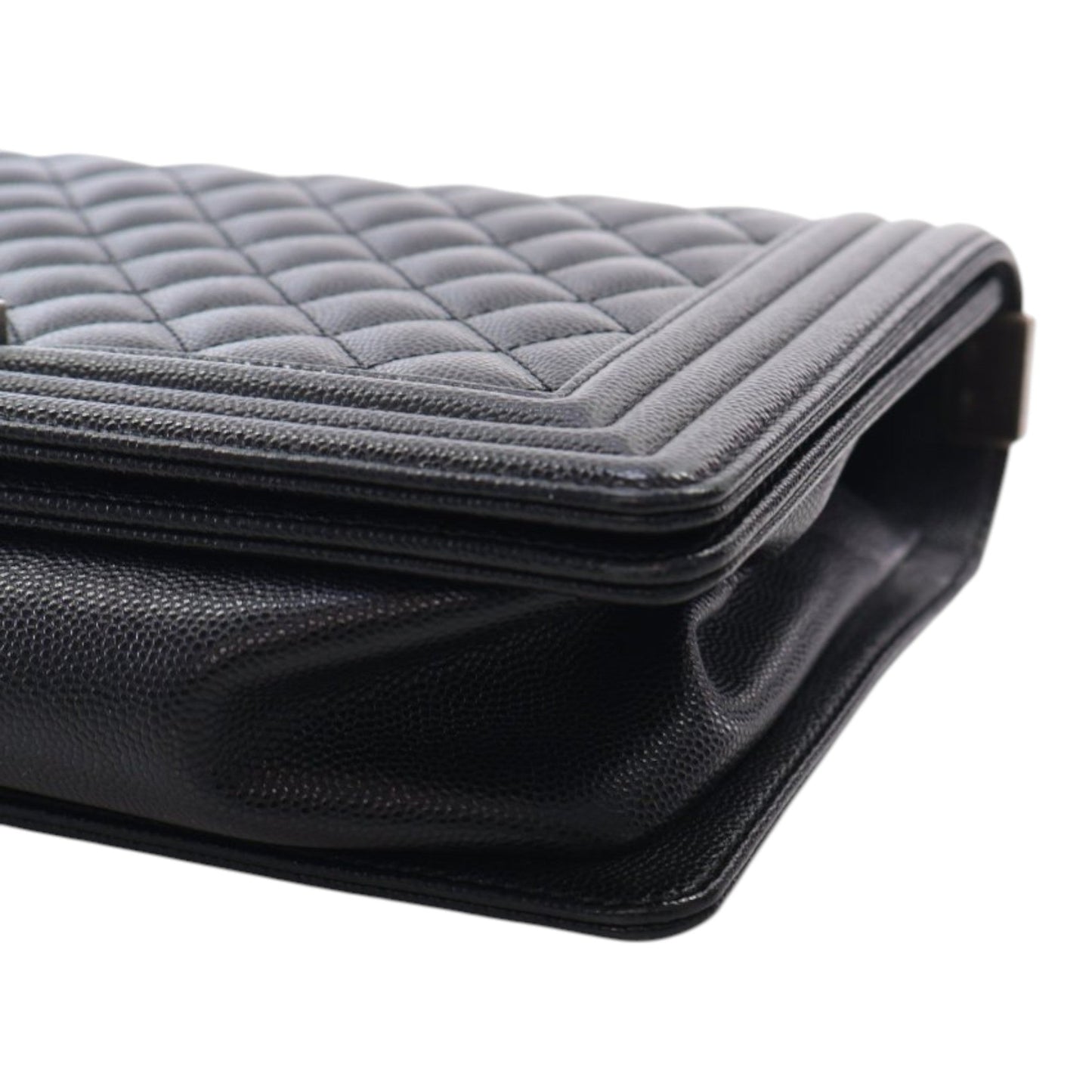Chanel Medium Quilted Caviar Boy Flap