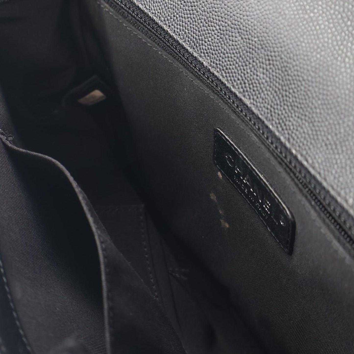 Chanel Medium Quilted Caviar Boy Flap