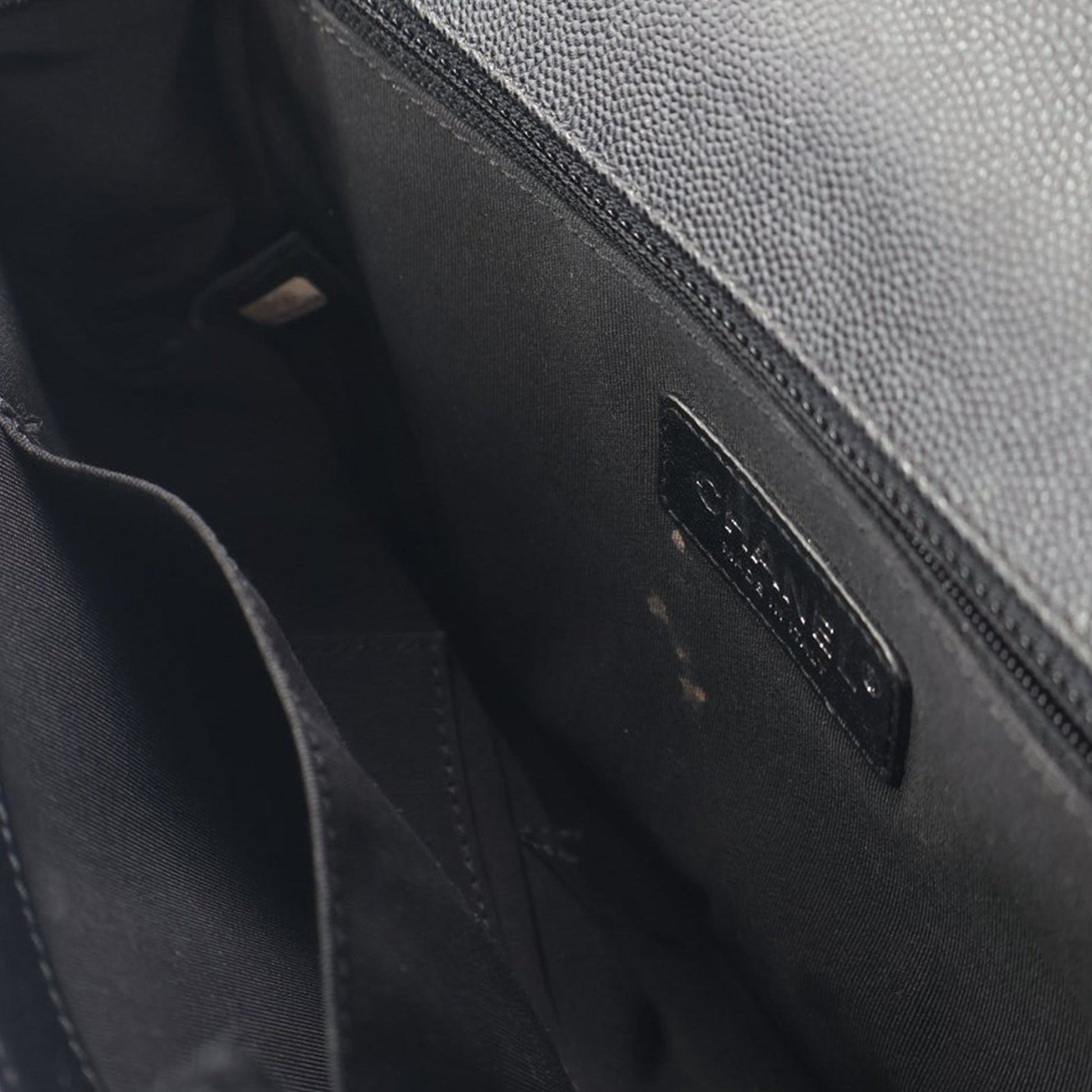 Chanel Medium Quilted Caviar Boy Flap