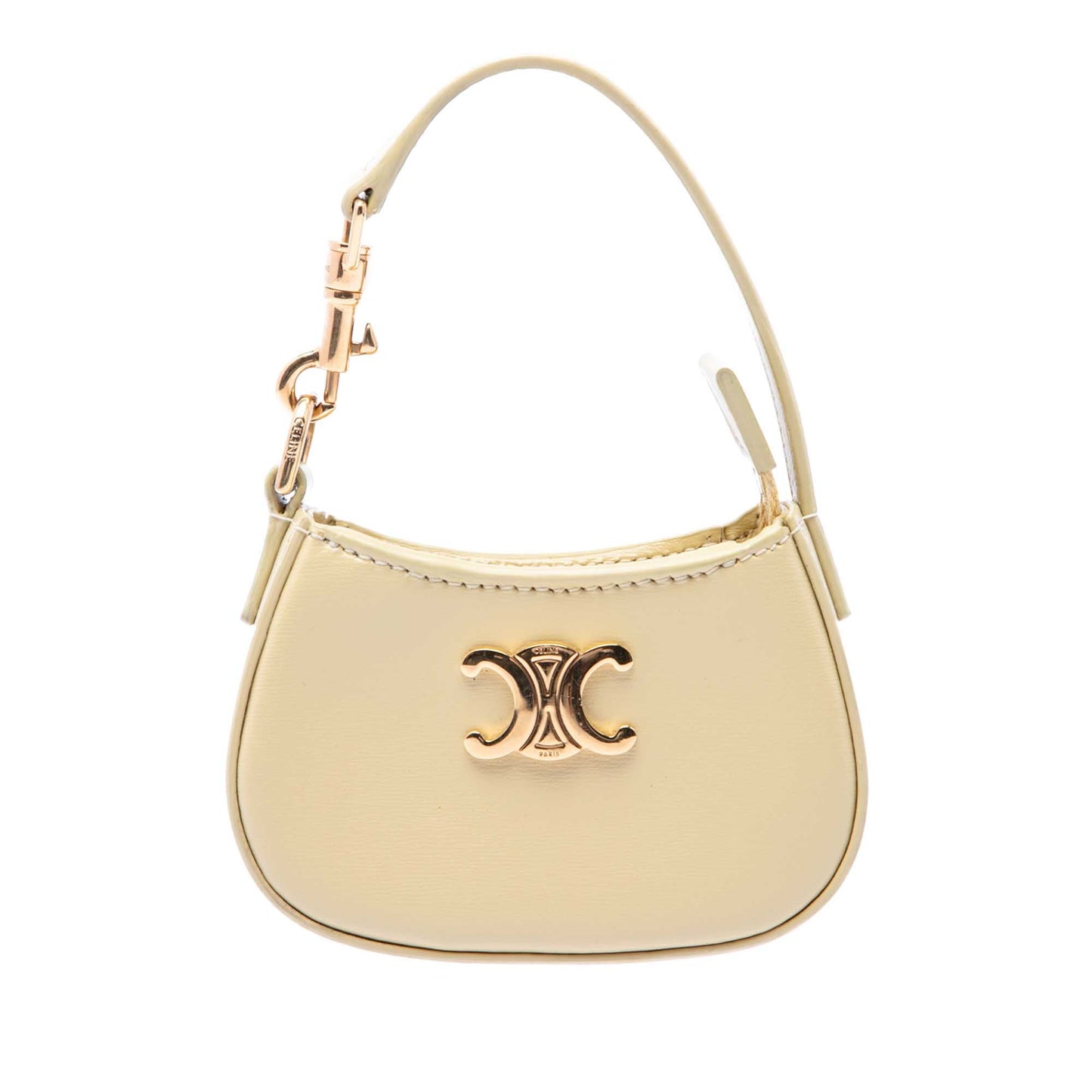 Celine Micro Shiny Calfskin Triomphe Tilly Bag