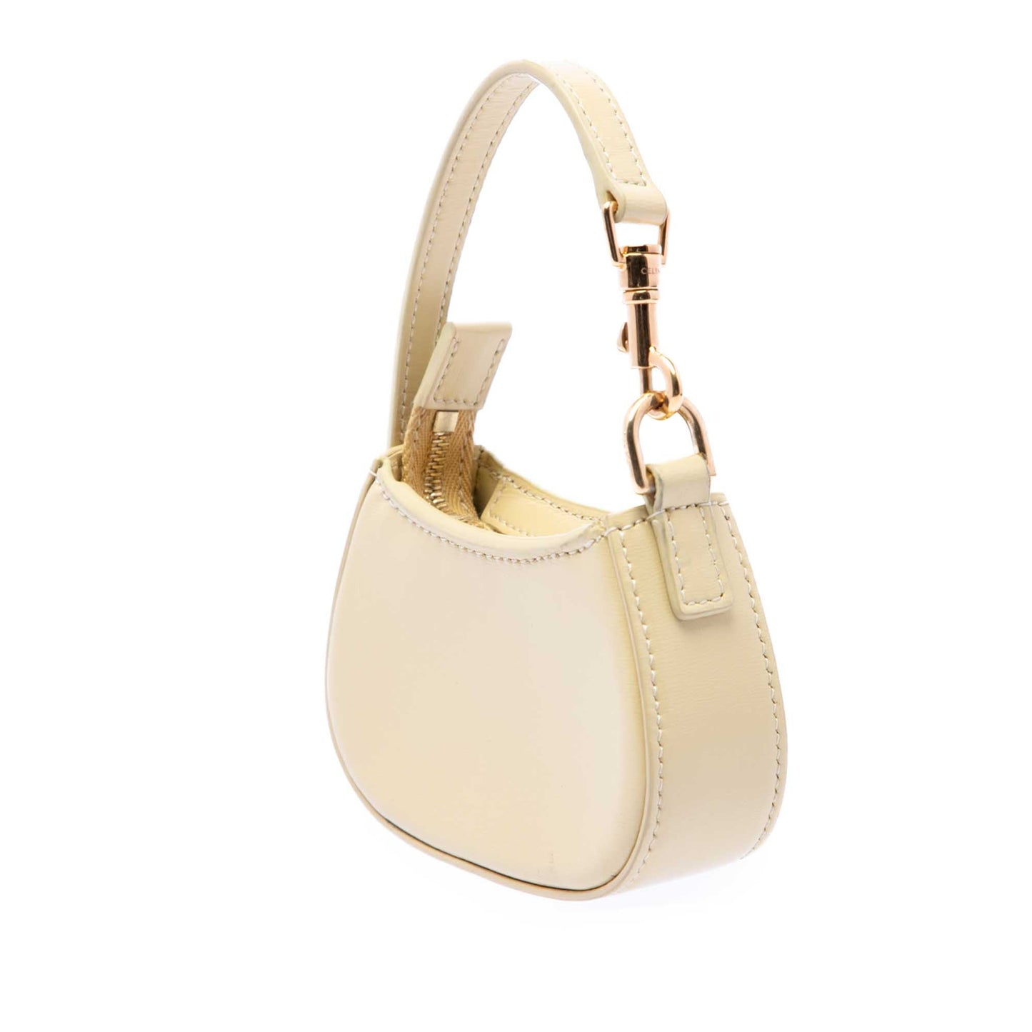 Celine Micro Shiny Calfskin Triomphe Tilly Bag