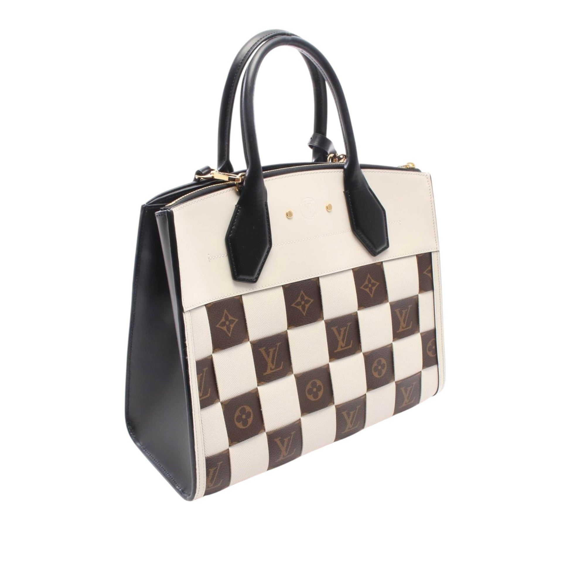 Louis Vuitton Damier Tressage City Steamer MM