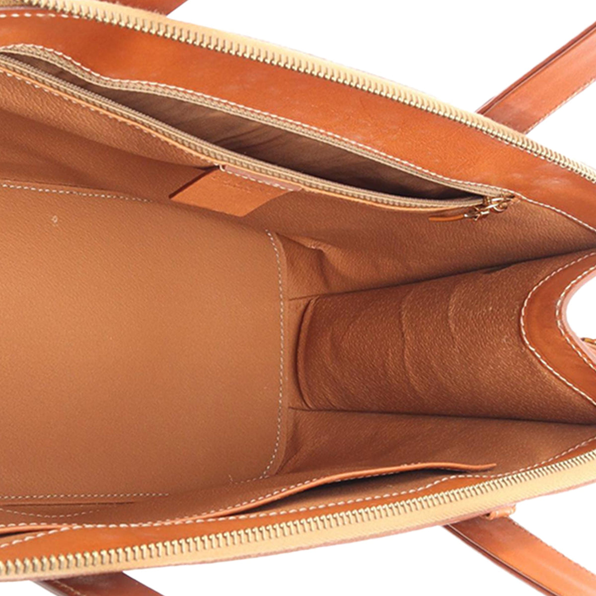 Celine Macadam Coated Canvas Satchel — Brown
