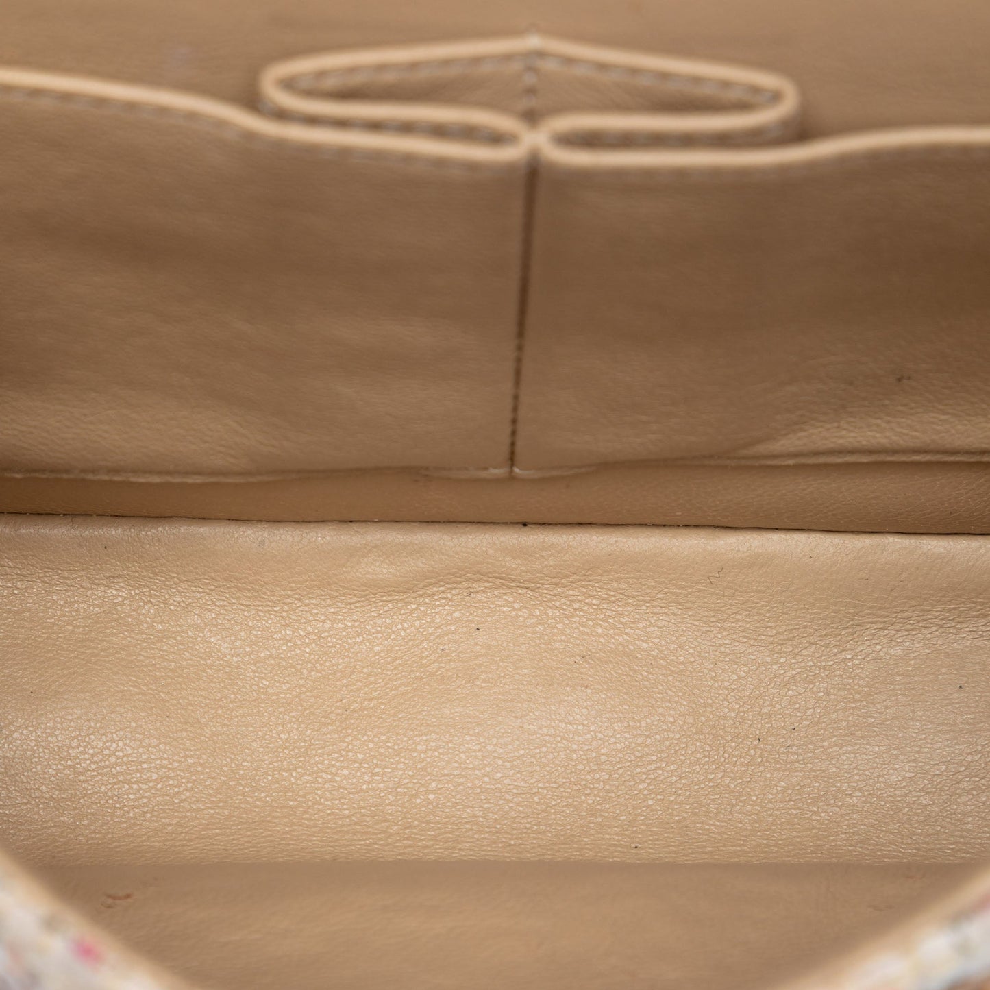 Medium Classic Tweed Sequins Double Flap