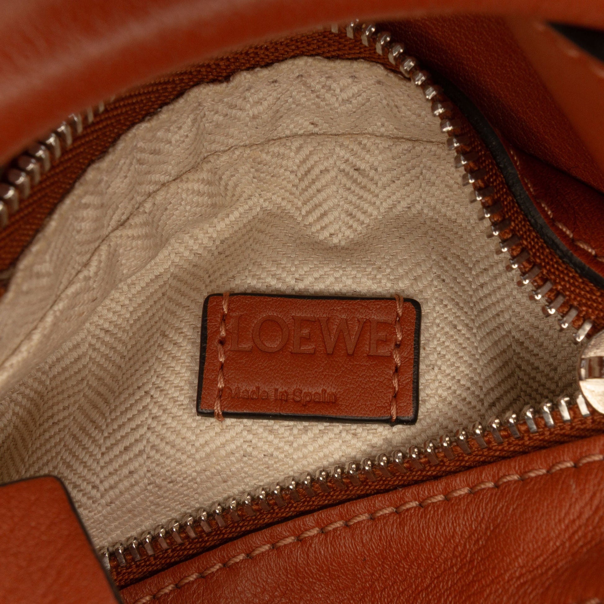 LOEWE Nano Calfskin Puzzle Satchel