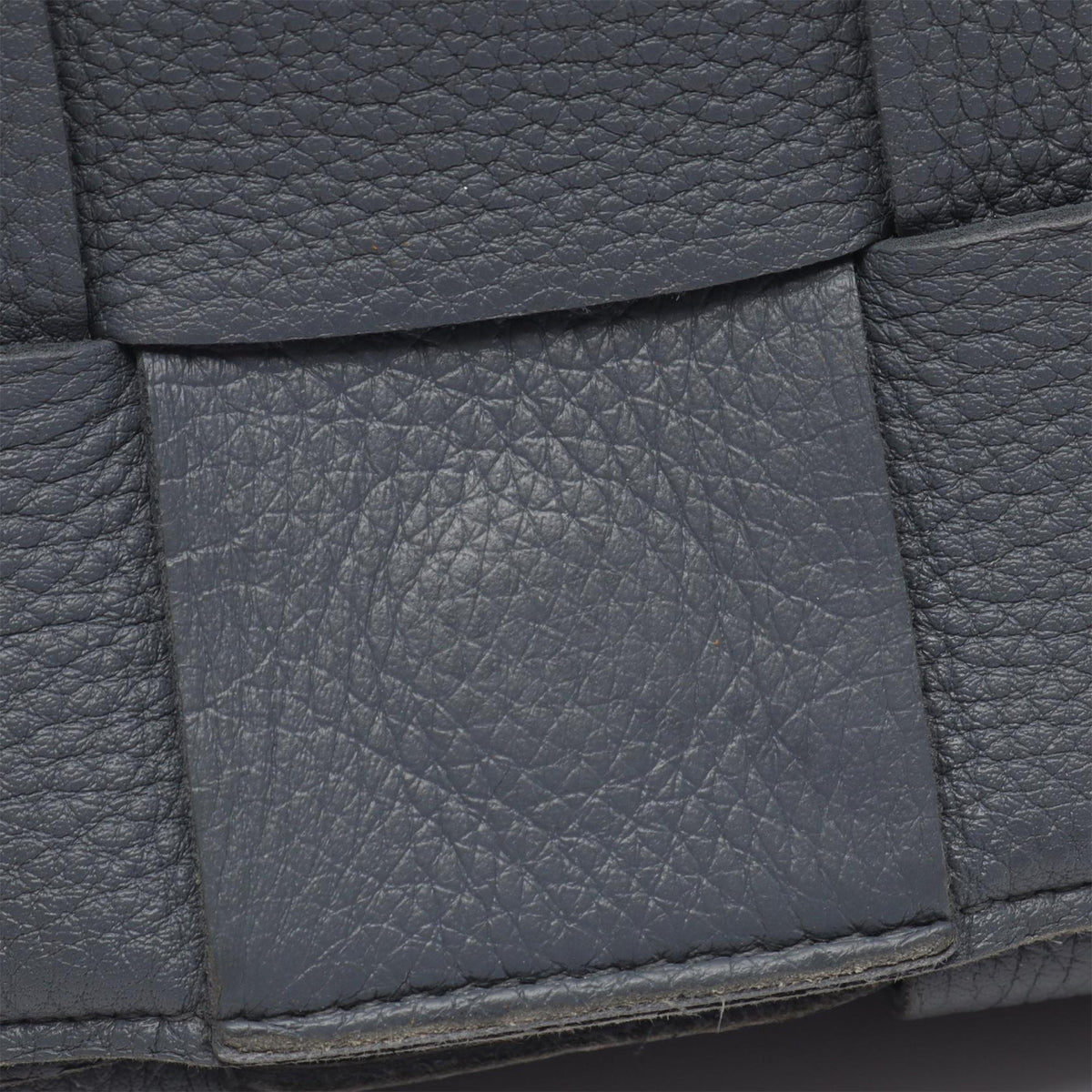 Bottega Veneta Nappa Intrecciato Padded Cassette Crossbody — Gray