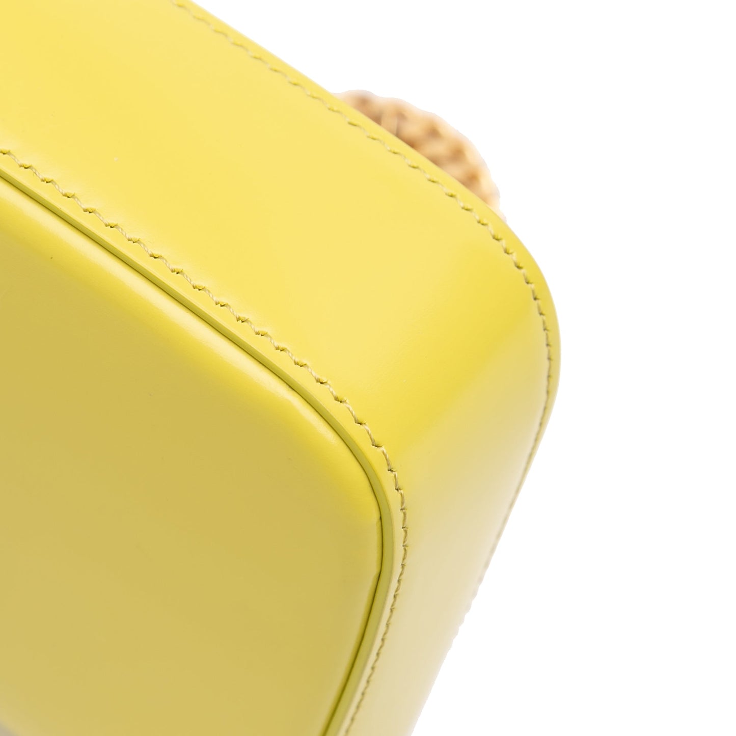 Celine Calfskin Cuir Triomphe Chain Shoulder Bag